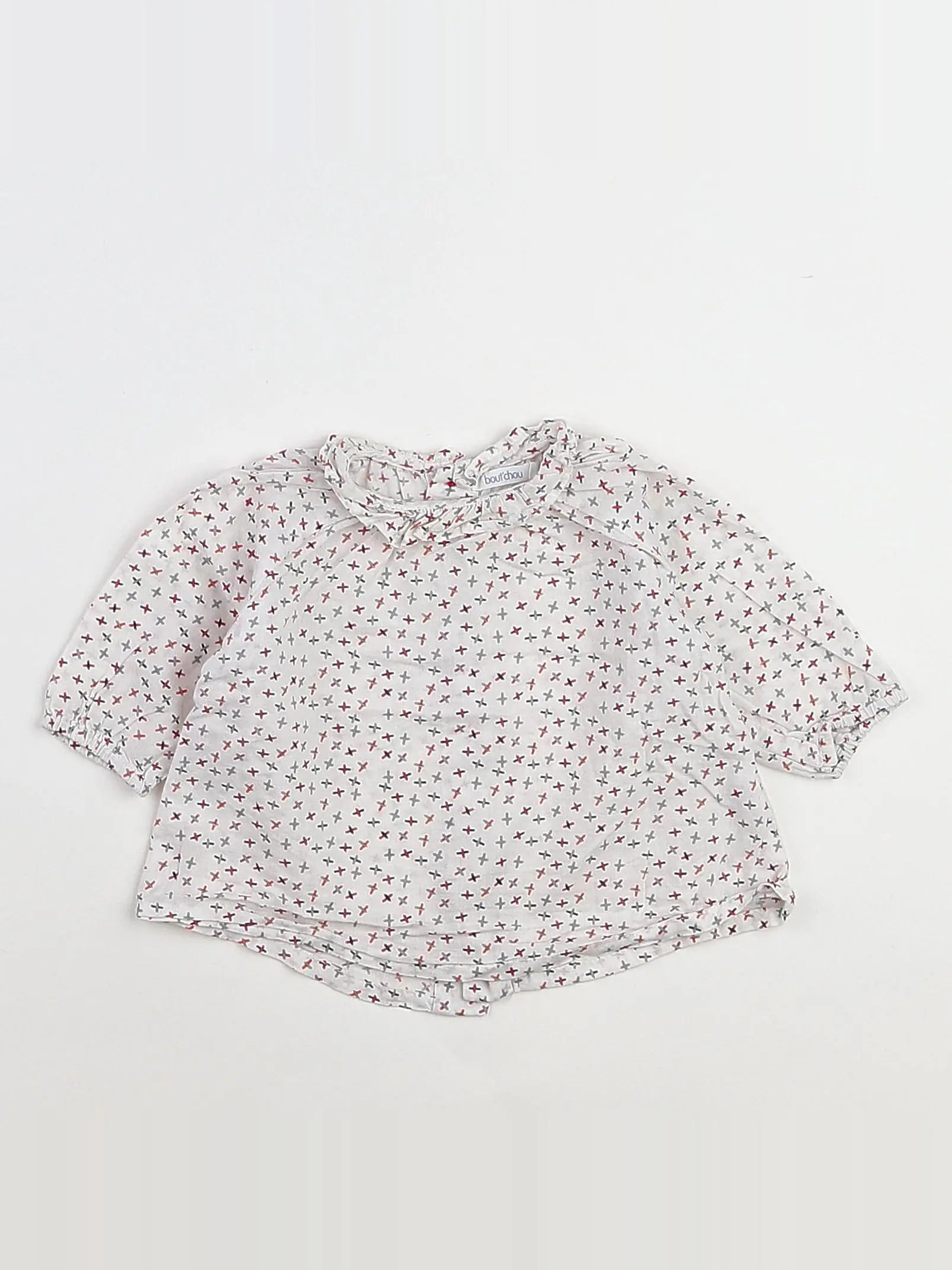 Boutchou - blouse multicolore - 3 mois