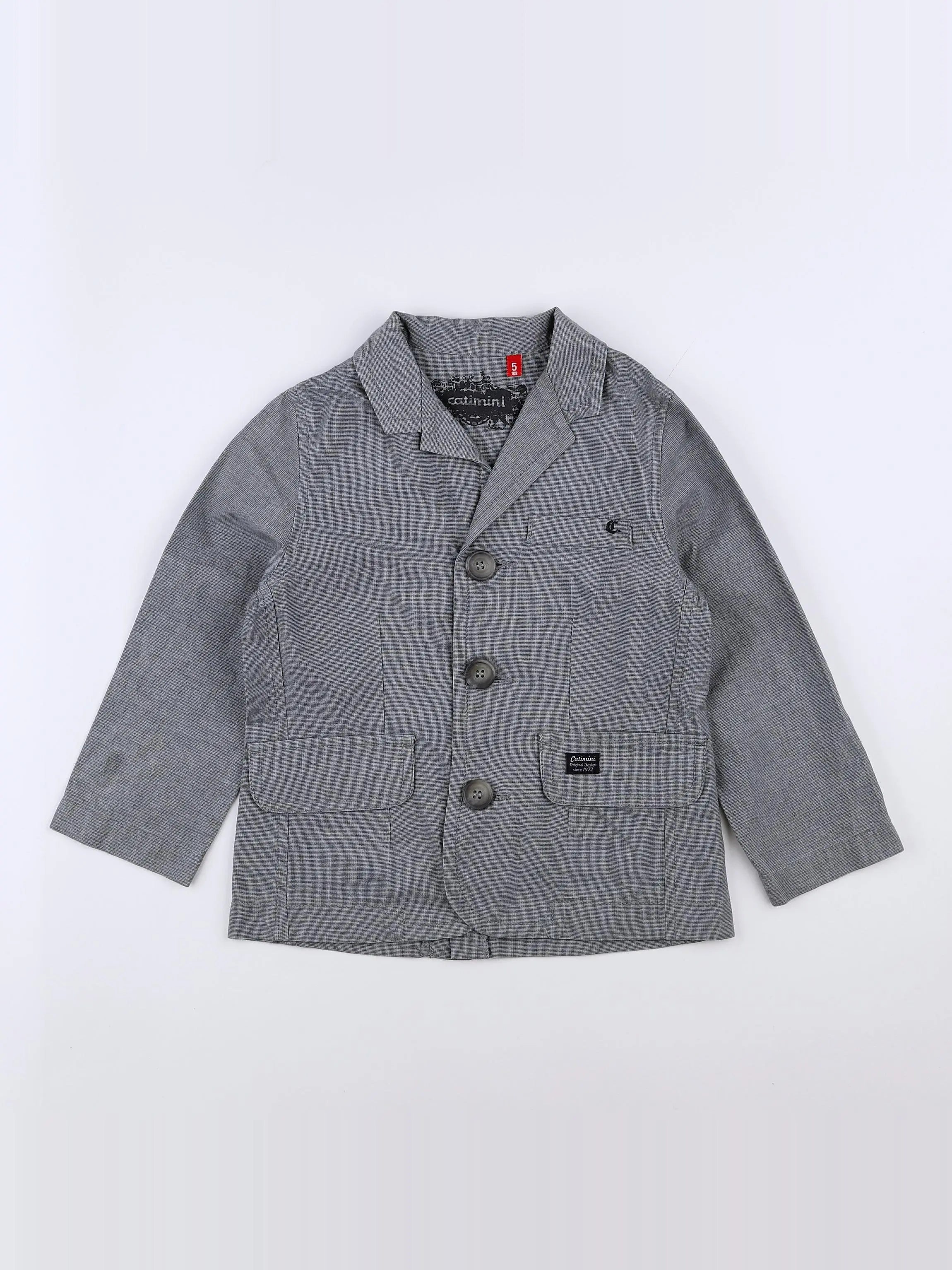 Catimini - veste gris - 5 ans
