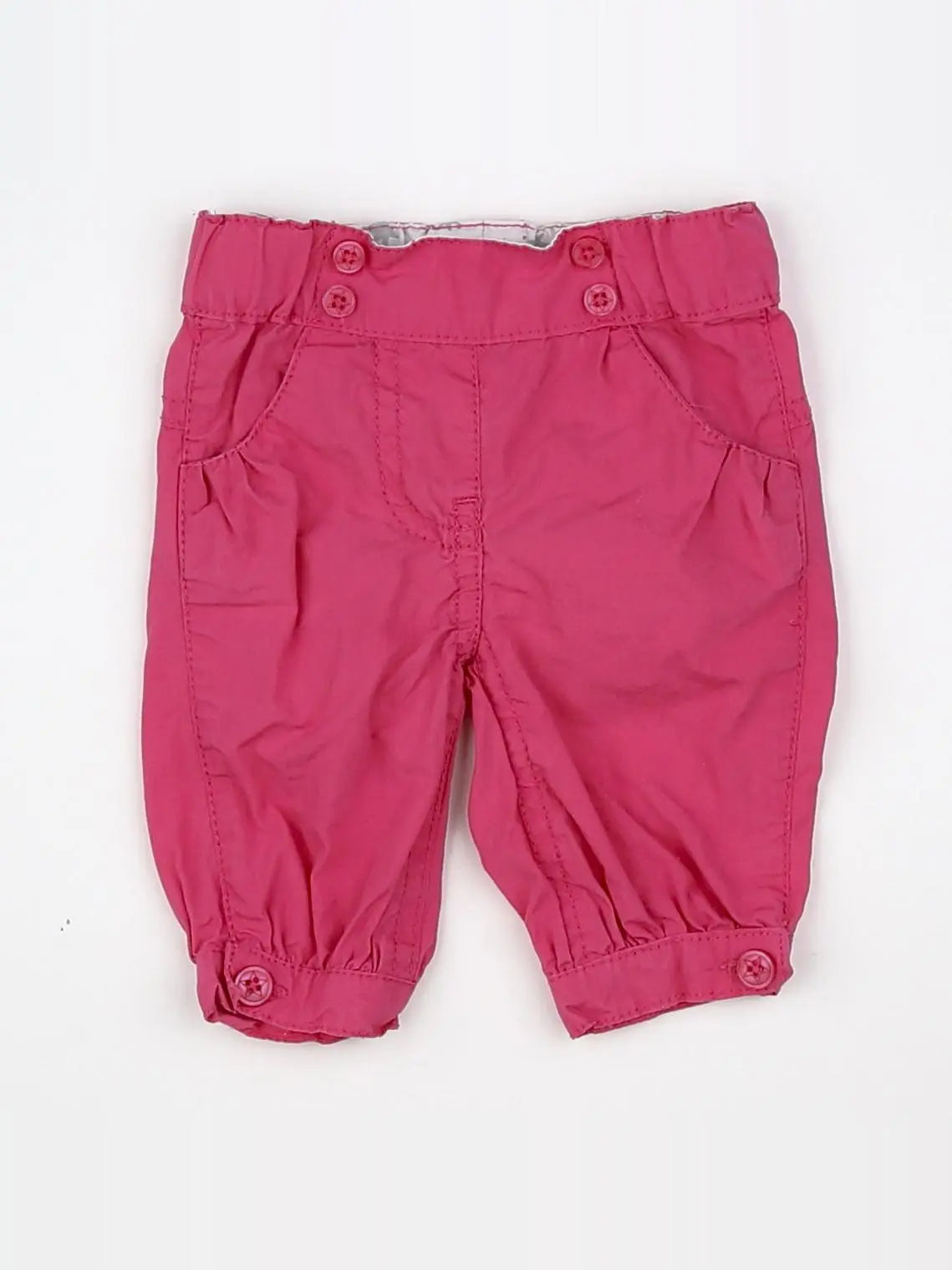 Tape à l'oeil - pantalon rose - 3 mois