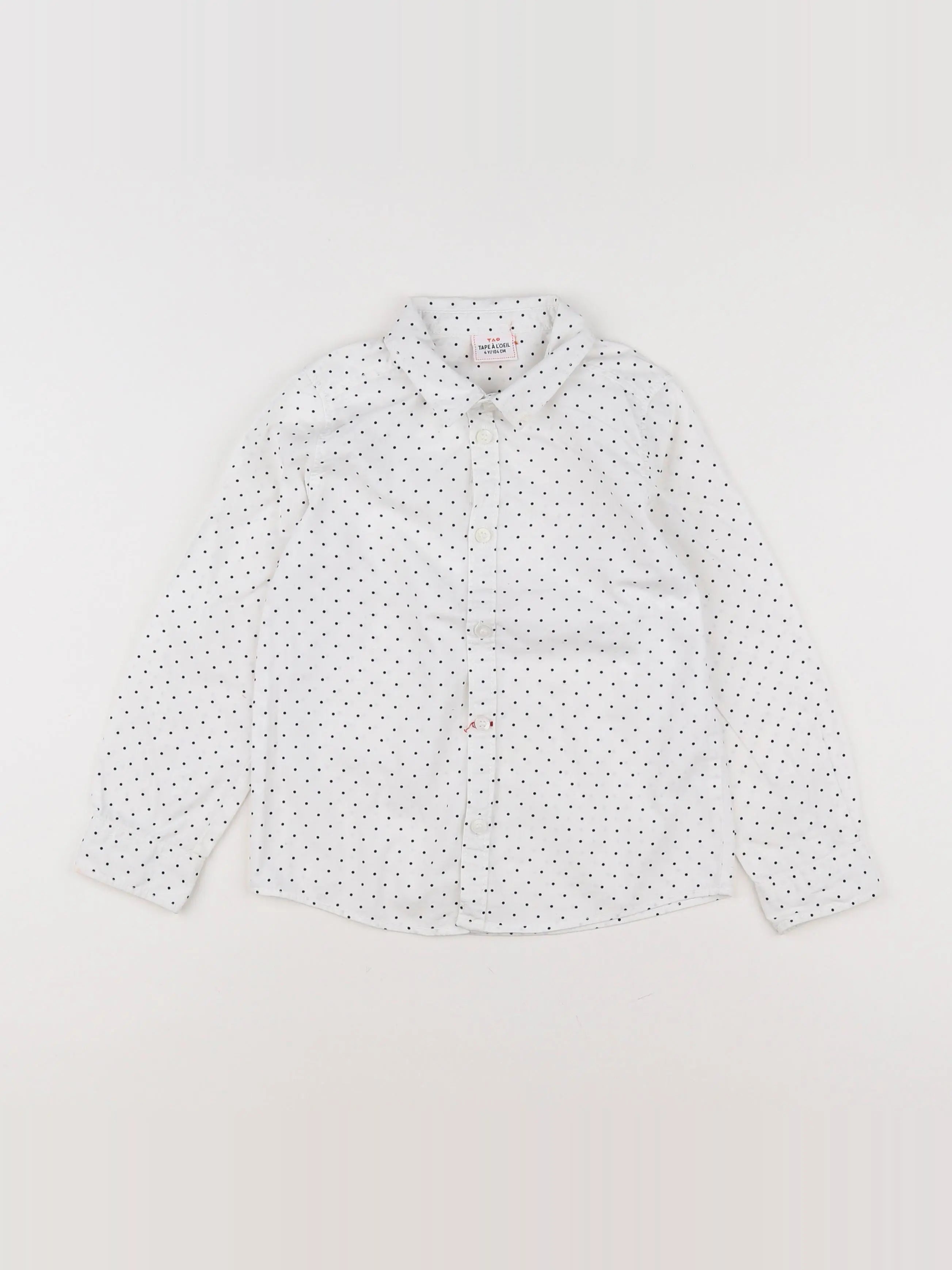 Tape à l'oeil - chemise blanc - 4 ans