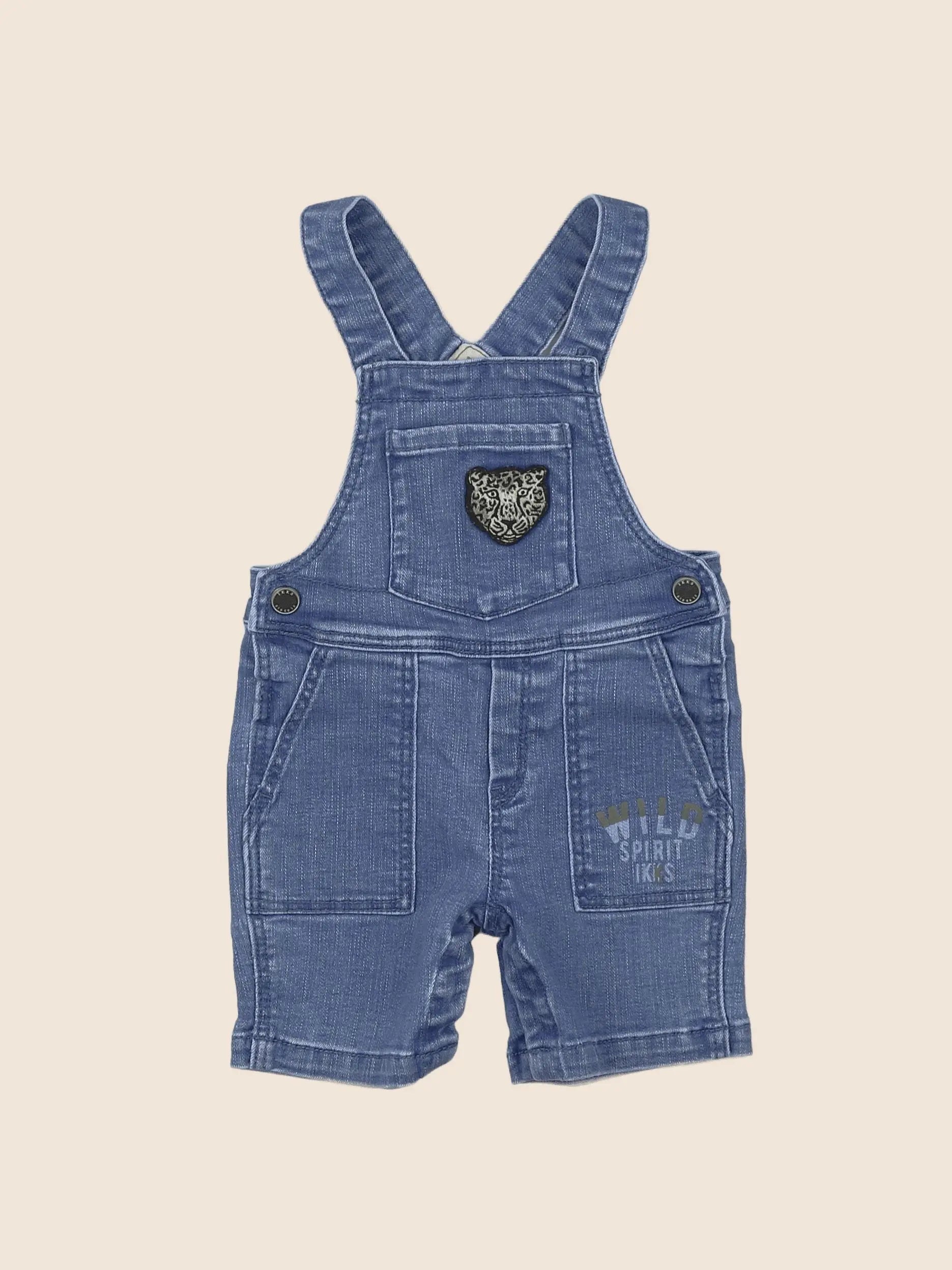 IKKS - salopette bleu - 3 mois