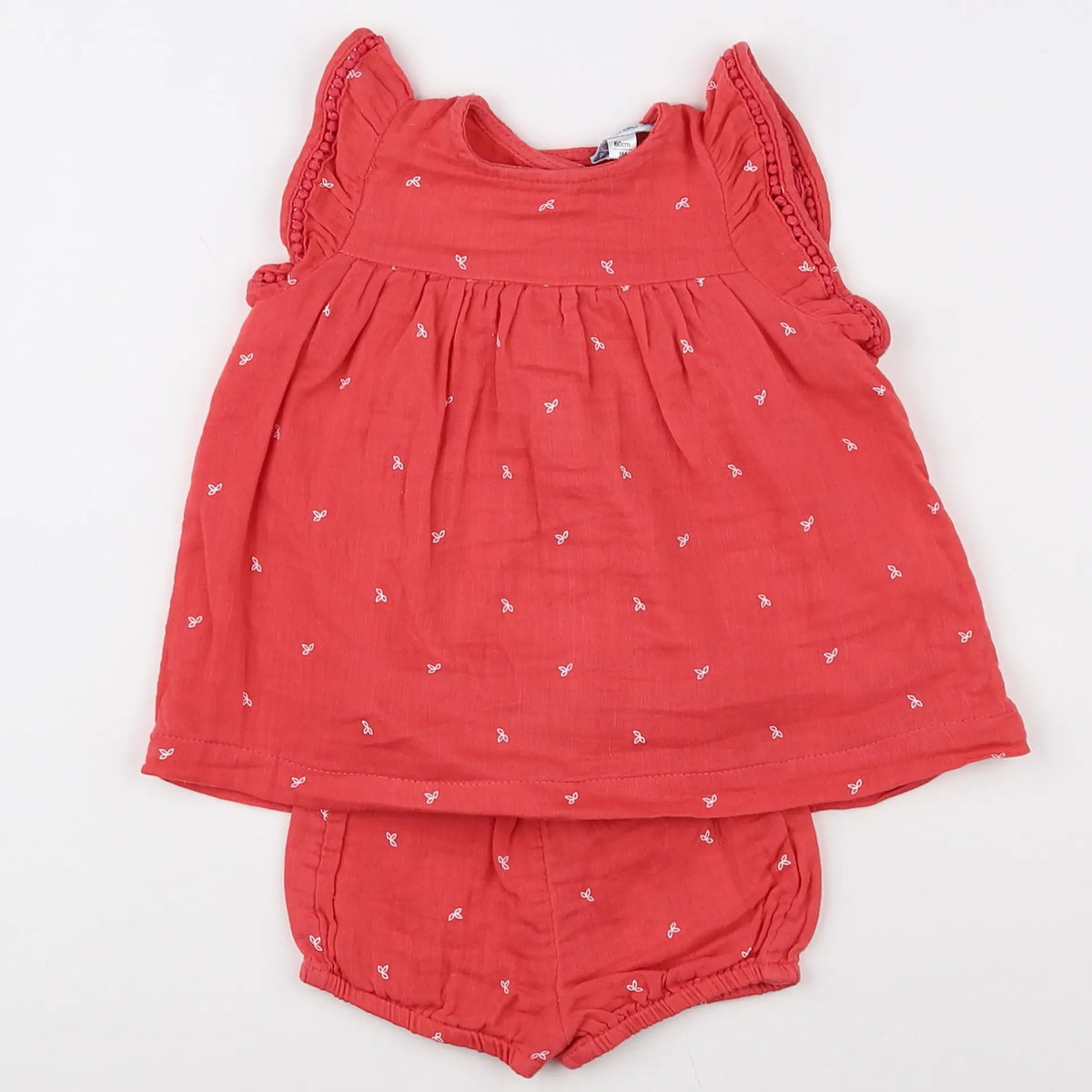 Vertbaudet - robe rose - 3 mois