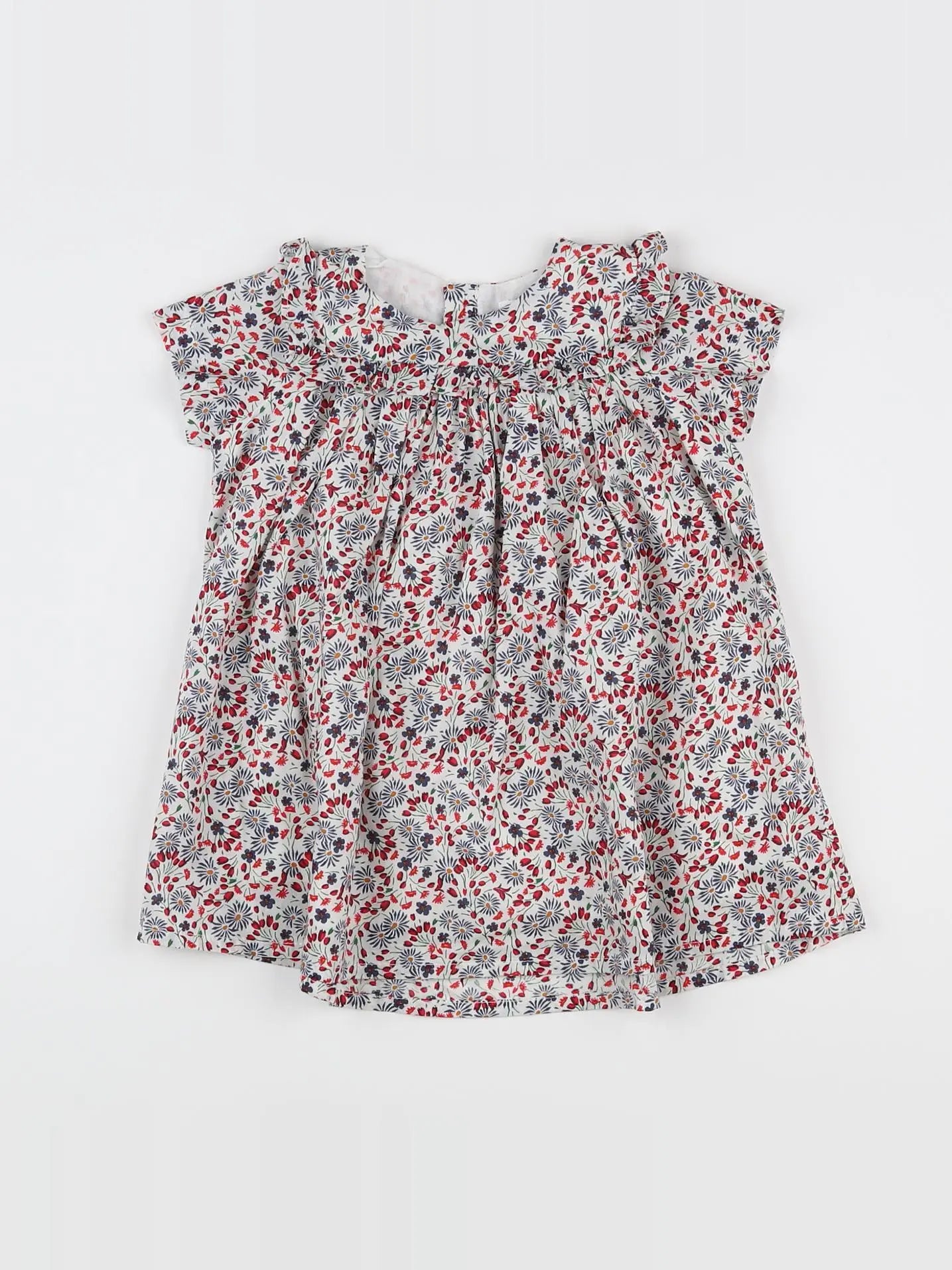 Boutchou - robe multicolore - 12 mois