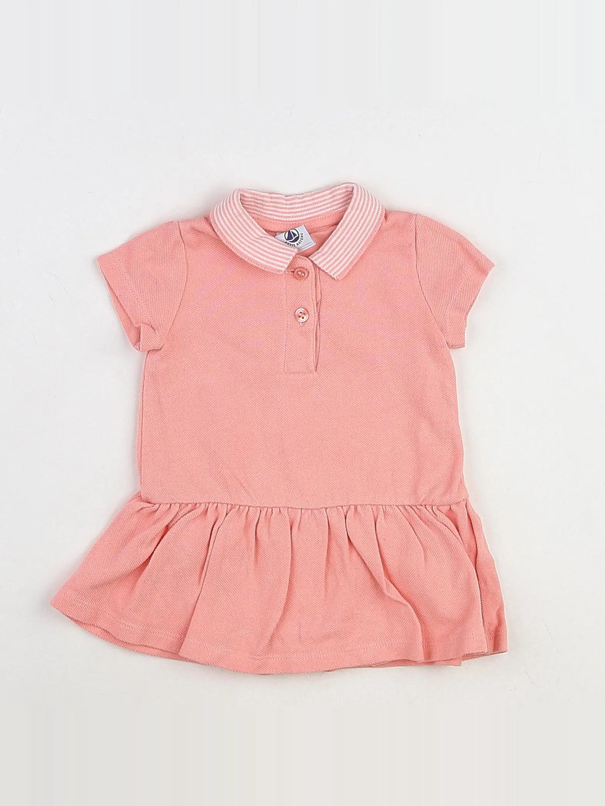 Petit Bateau - robe rose - 3 mois