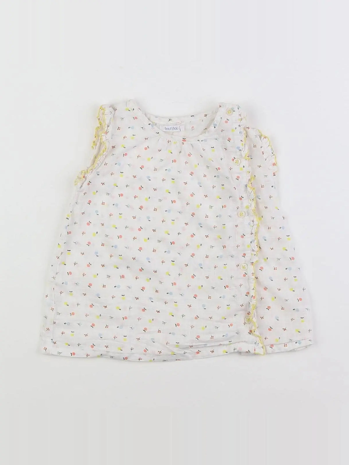 Boutchou - blouse beige, jaune - 18 mois