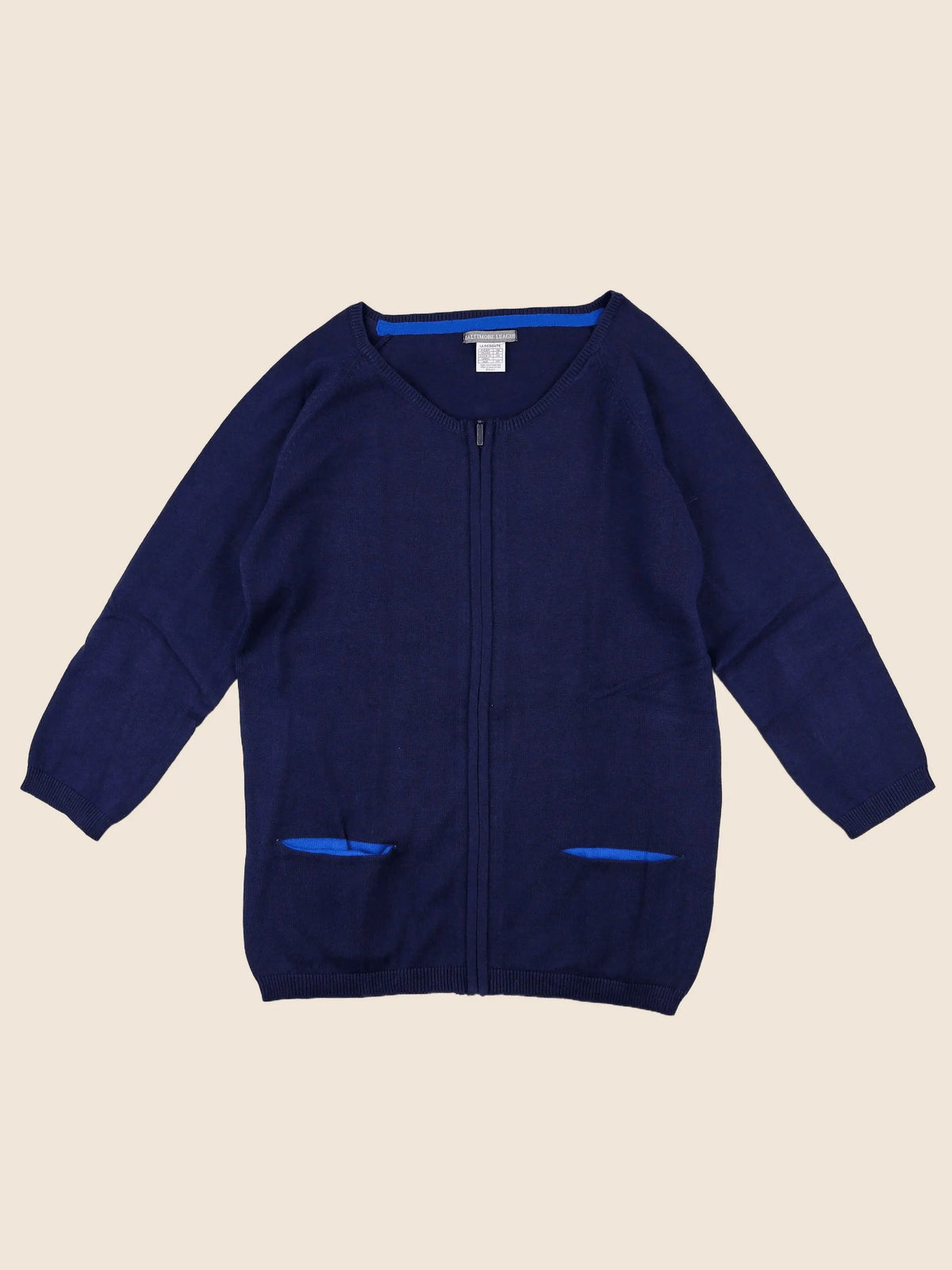 La Redoute - gilet bleu - 16 ans