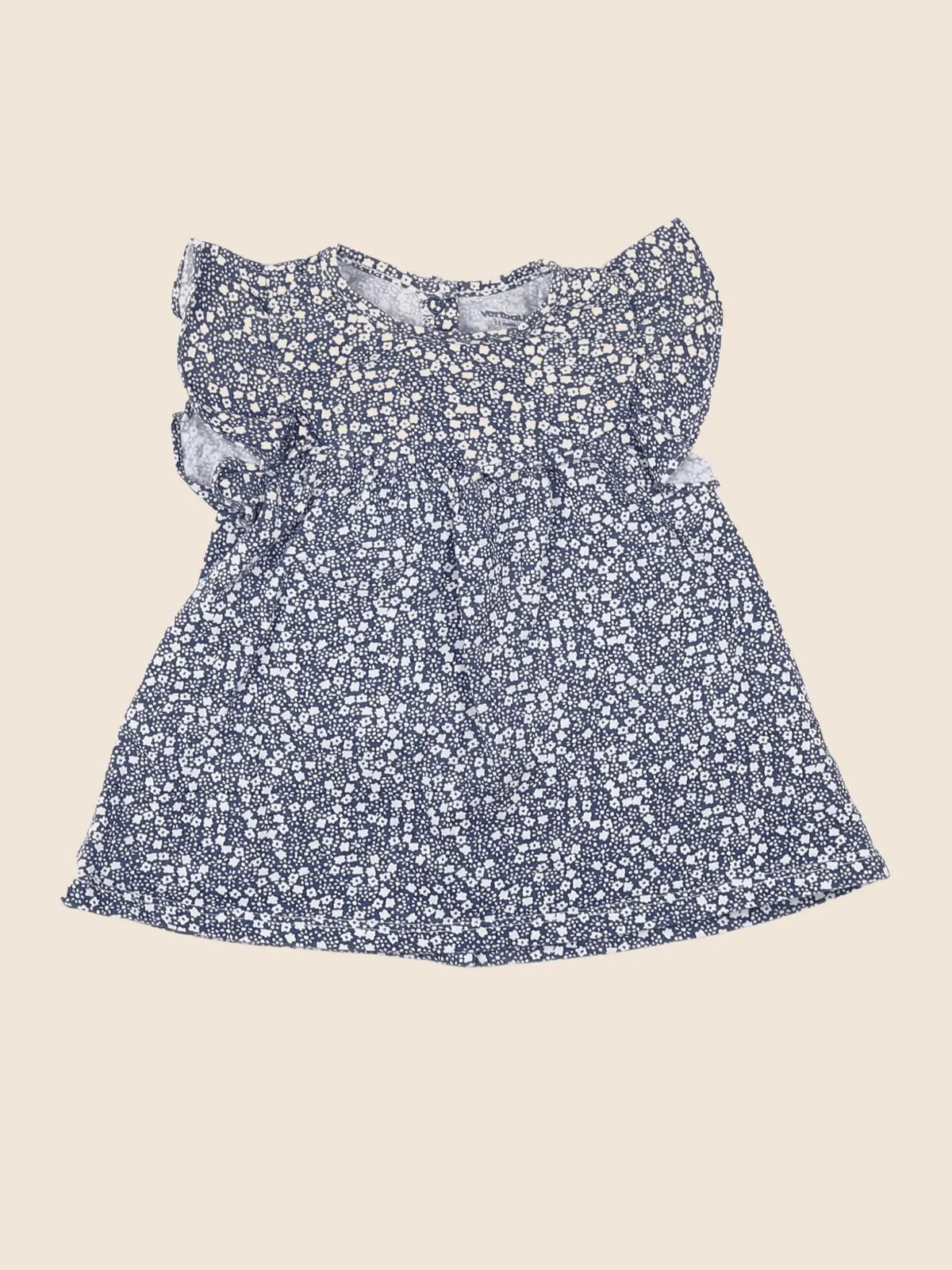 Vertbaudet - tee-shirt bleu - 12 mois