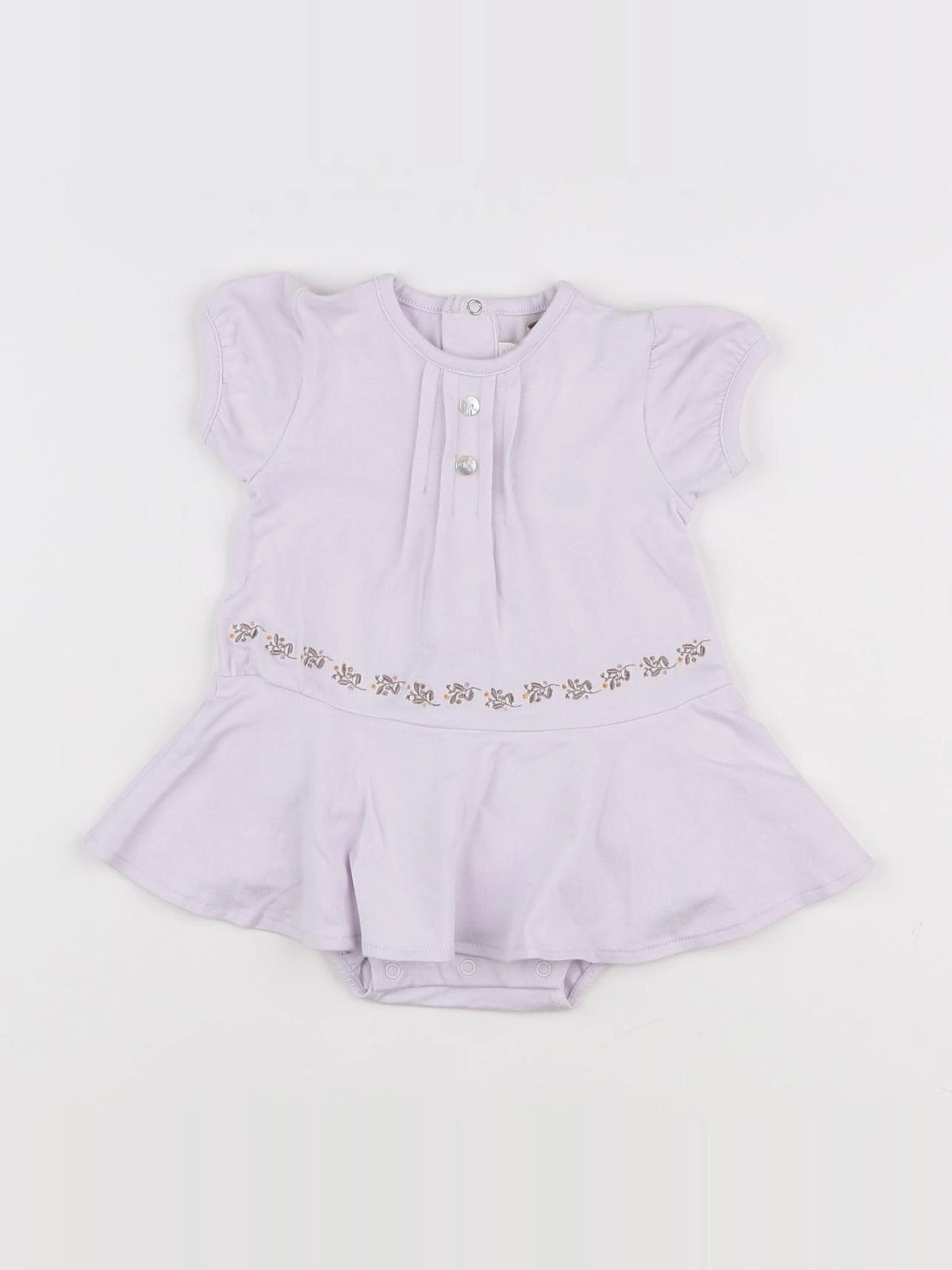 Noukie's - robe violet (état neuf) - 6 mois