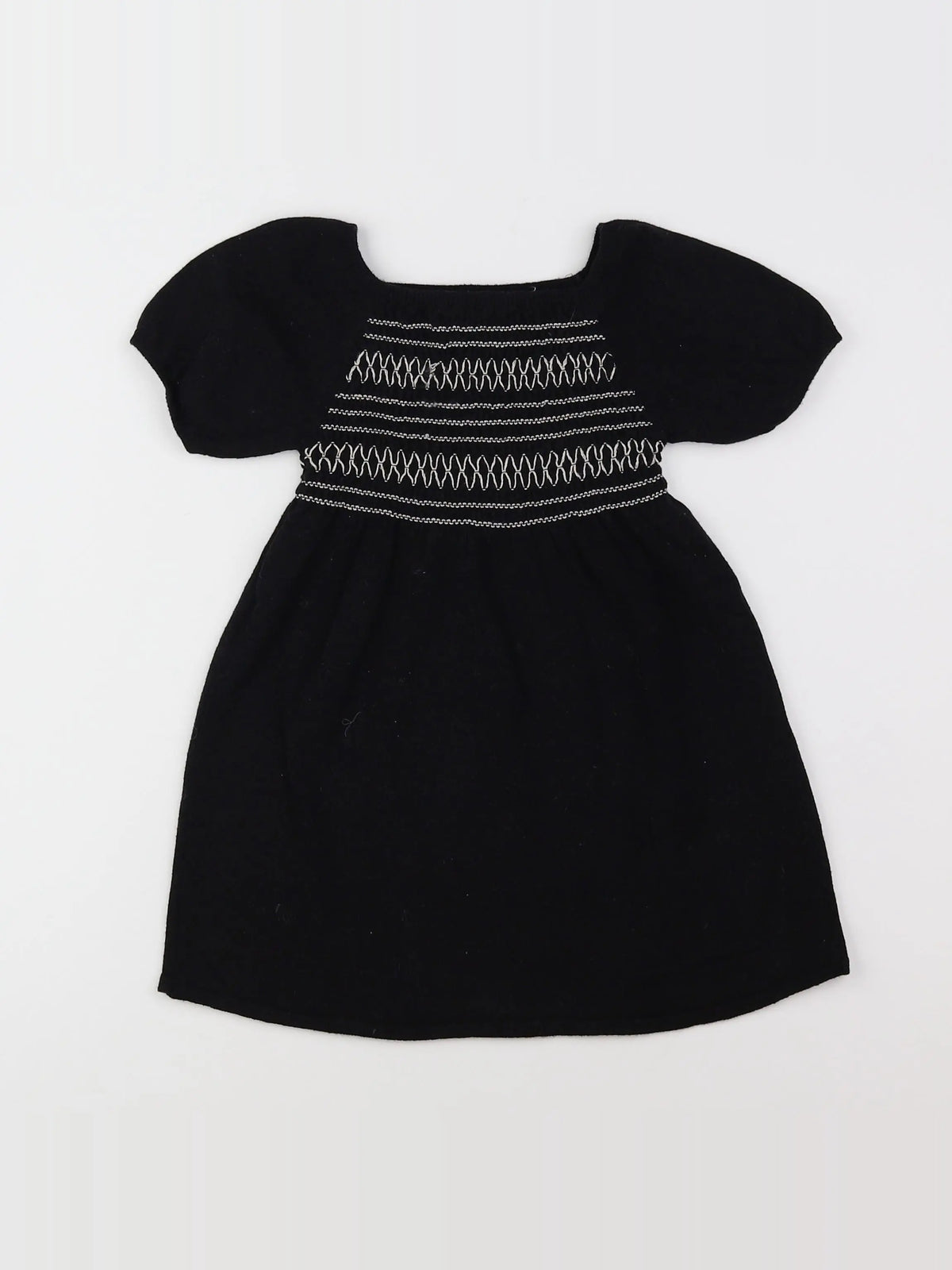 Zara - robe noir - 9/12 mois