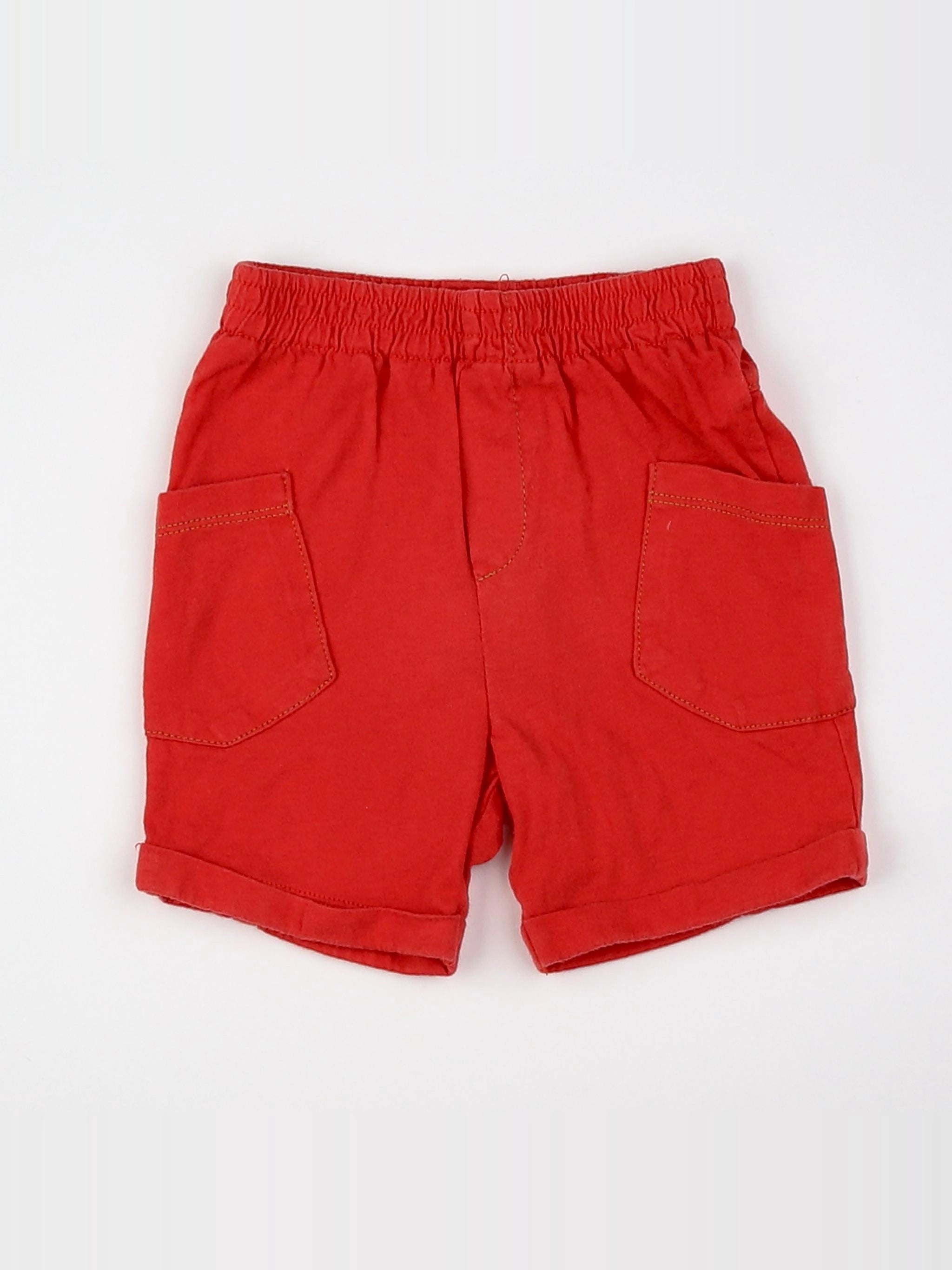 Catimini - short rouge - 12 mois