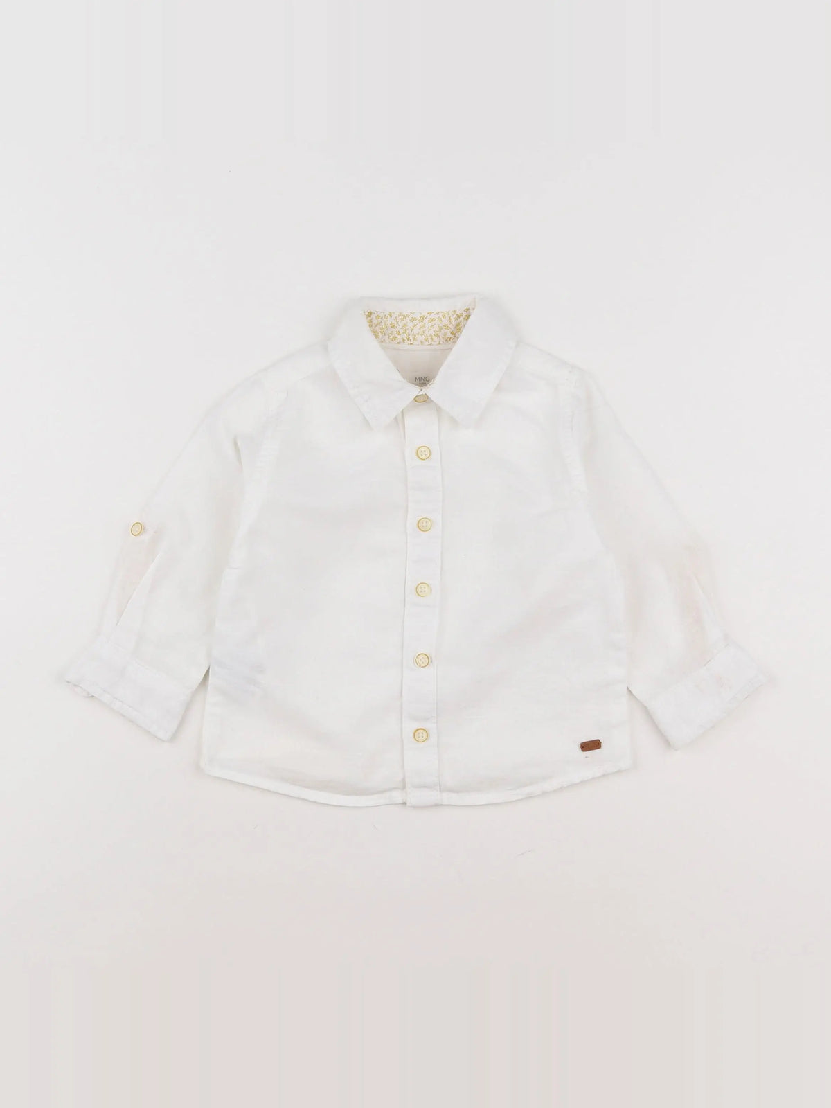 Mango - chemise blanc - 9/12 mois