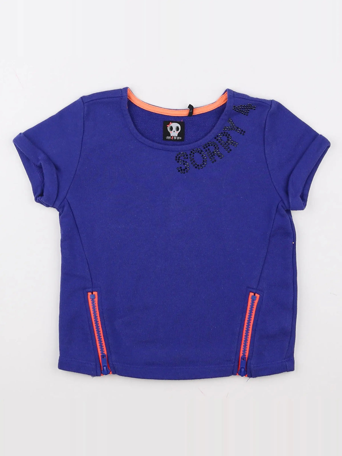 Sorry 4 the Mess - tee-shirt bleu - 5 ans
