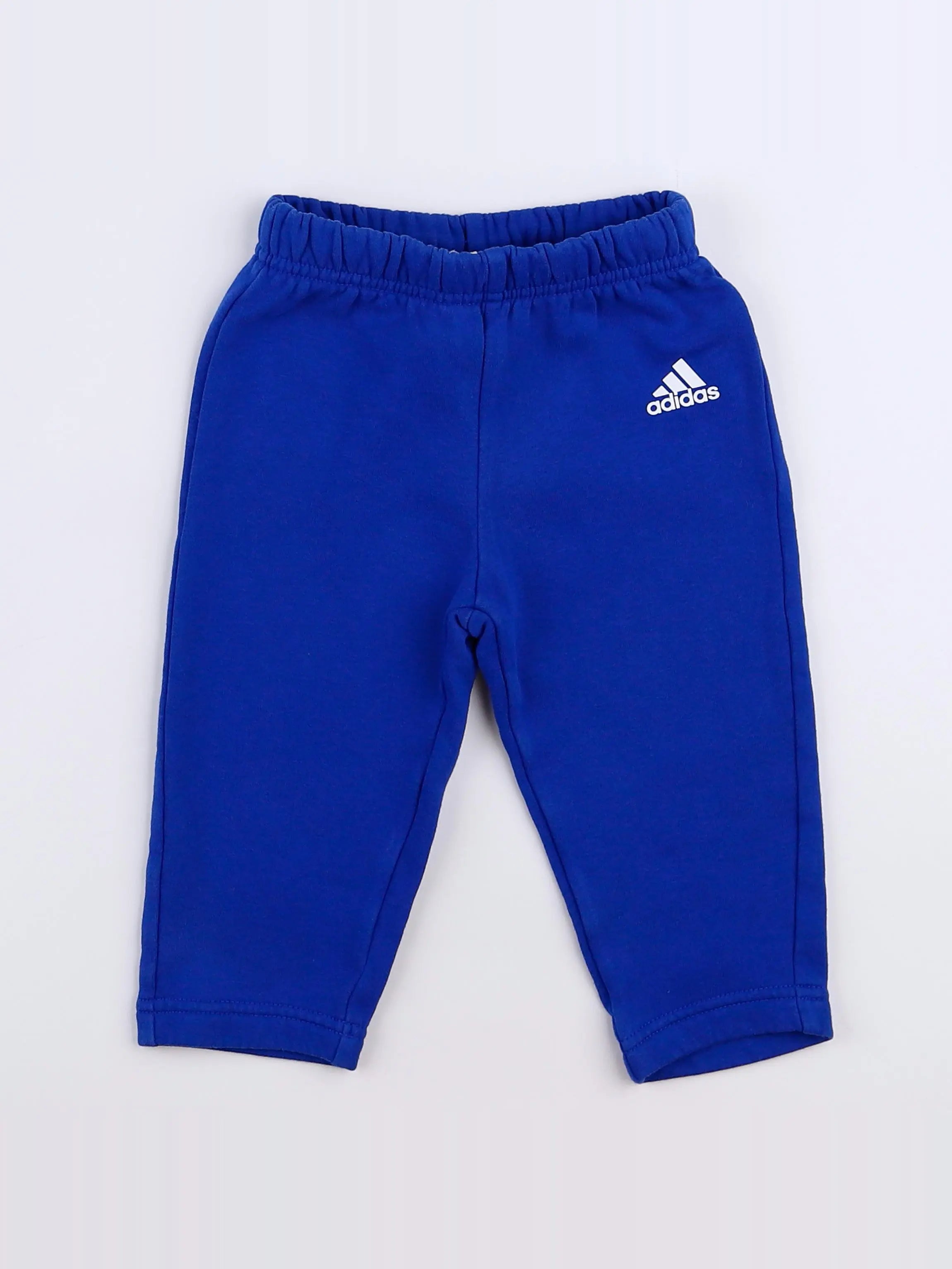 Adidas - jogging bleu - 9/12 mois