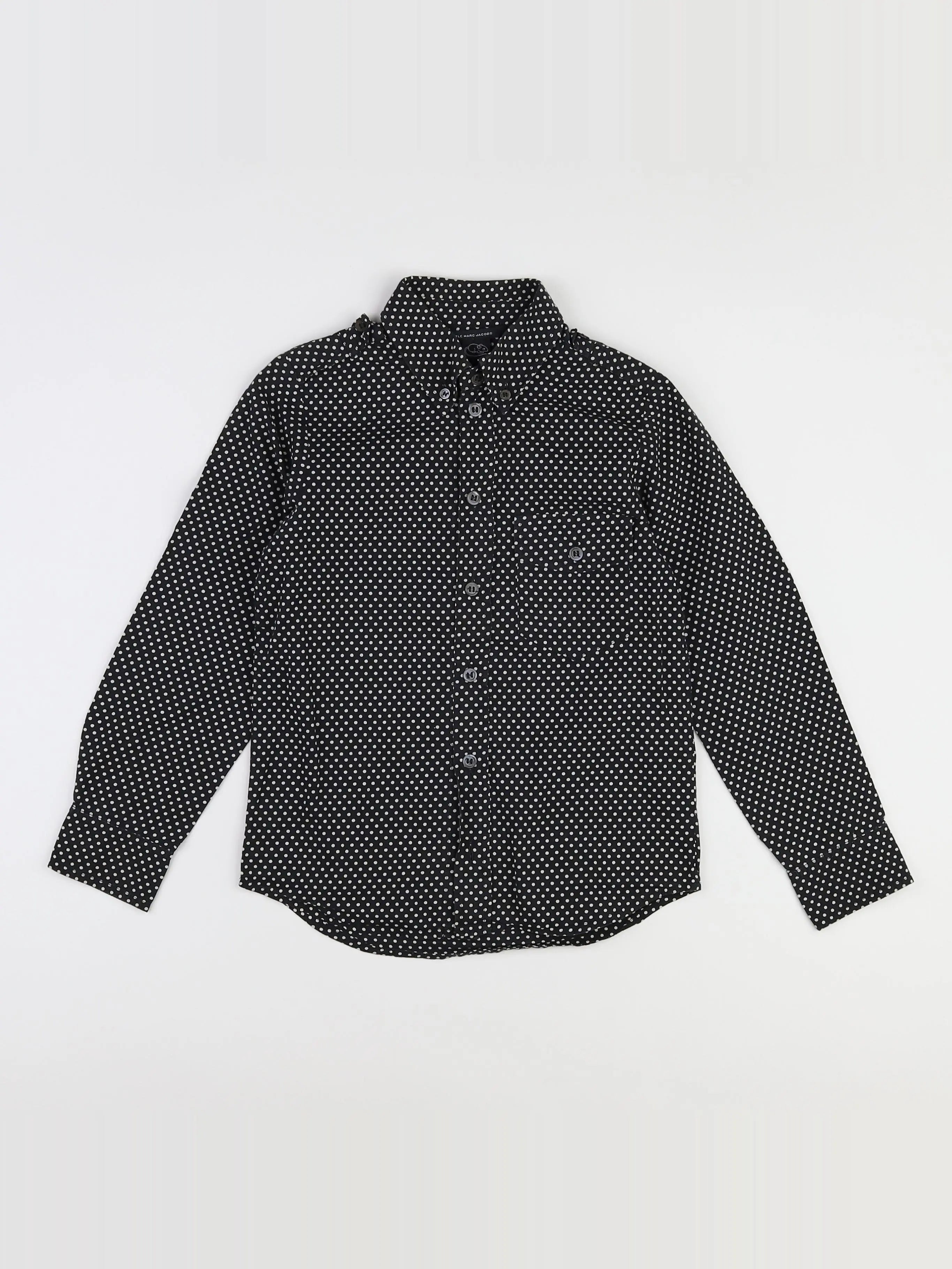 Little marc jacobs - chemise noir, blanc - 8 ans