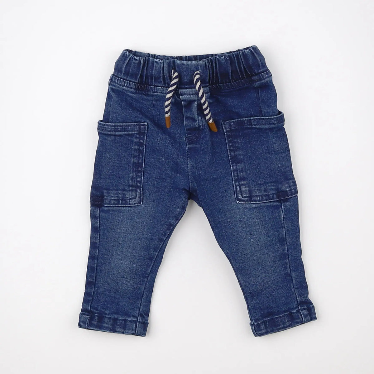 Vertbaudet - jean bleu - 3 mois