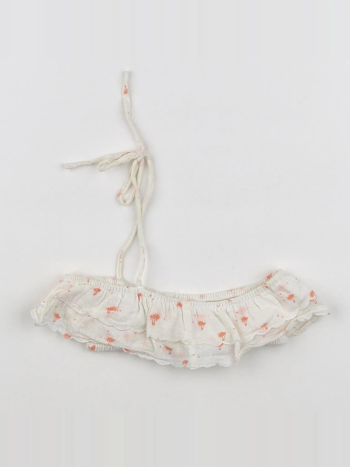 Louise Misha - débardeur blanc, orange - 4 ans