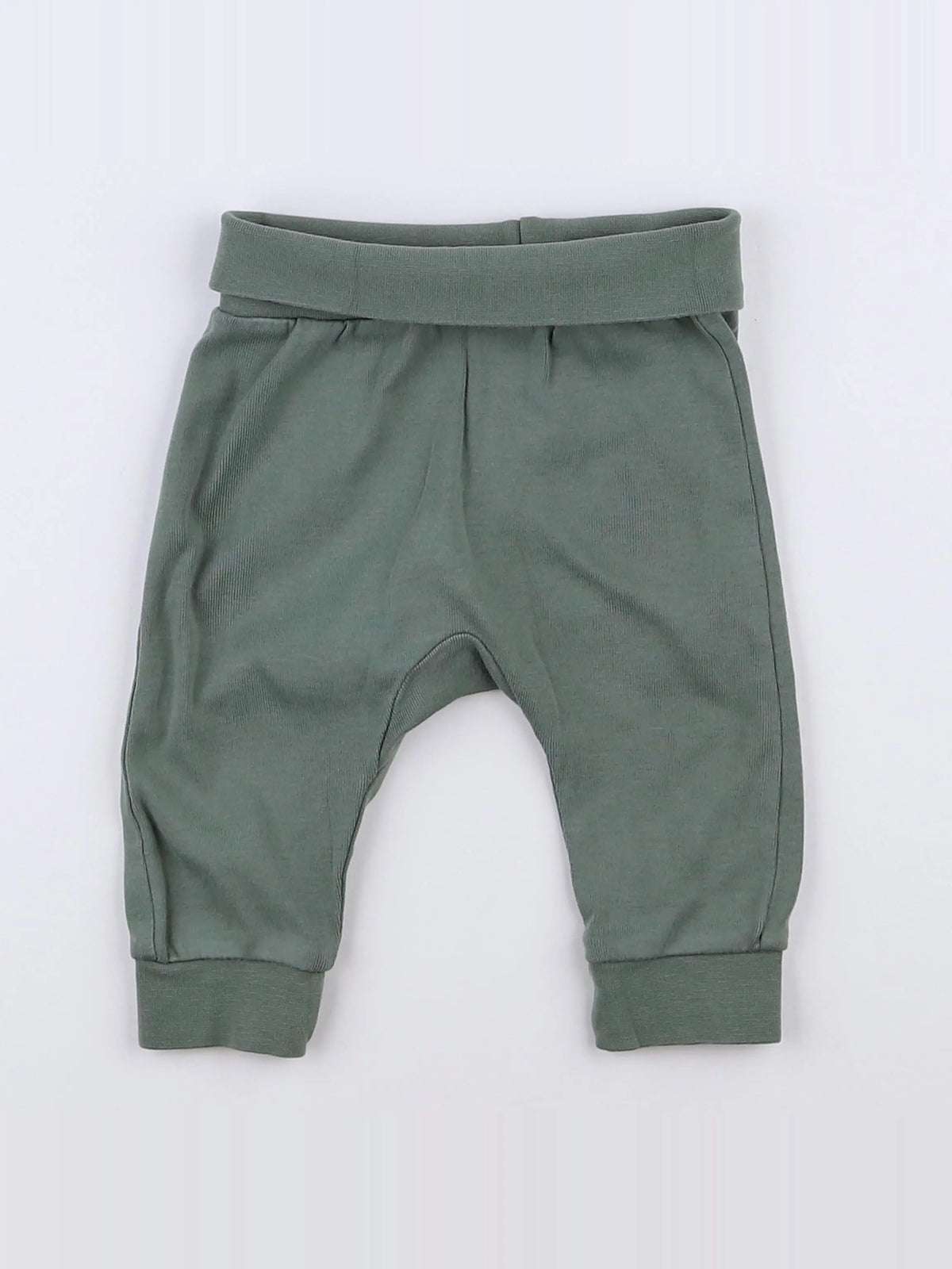 H&M - sarouel vert - 3 mois
