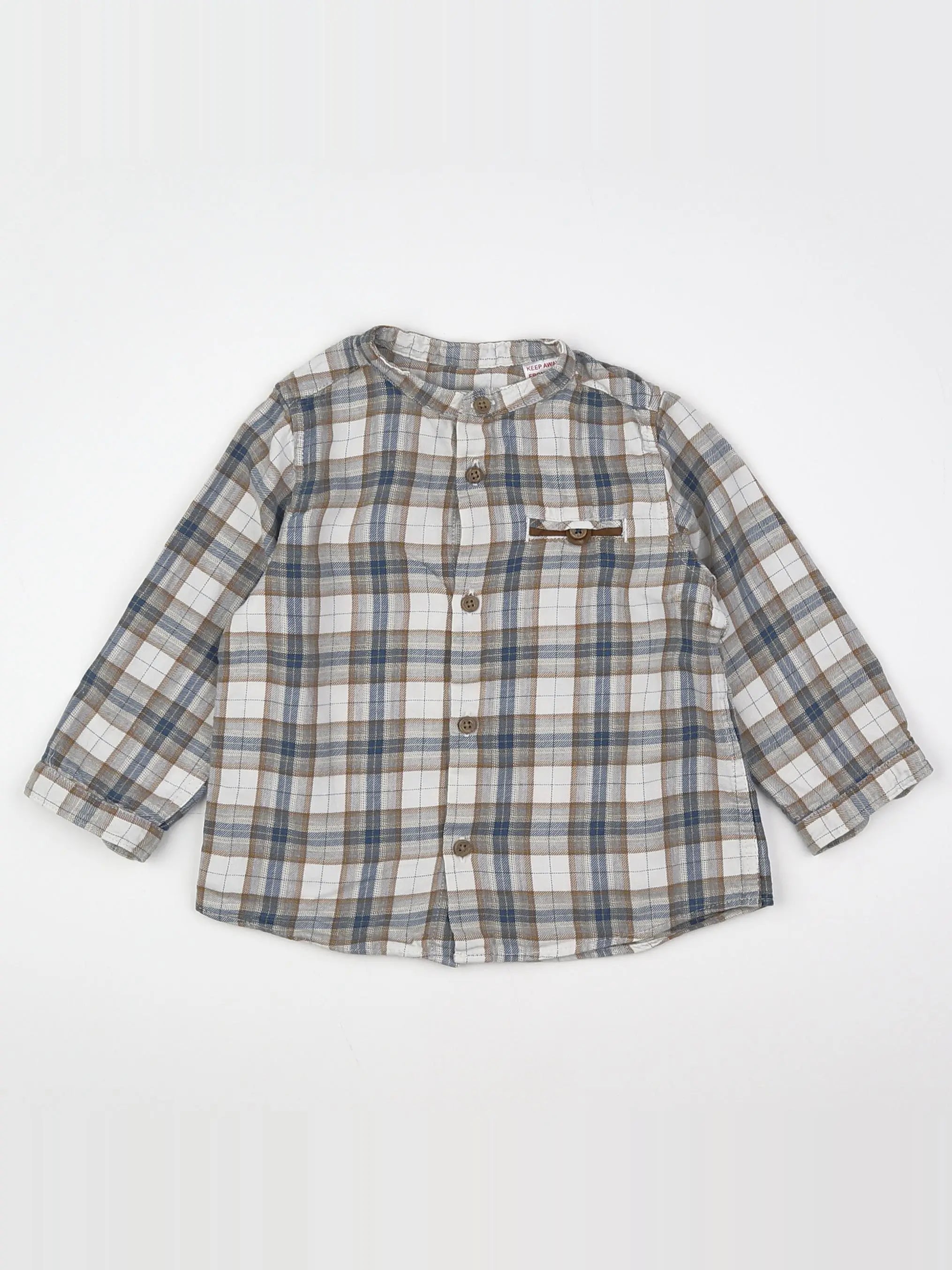 Zara - chemise multicolore - 9/12 mois