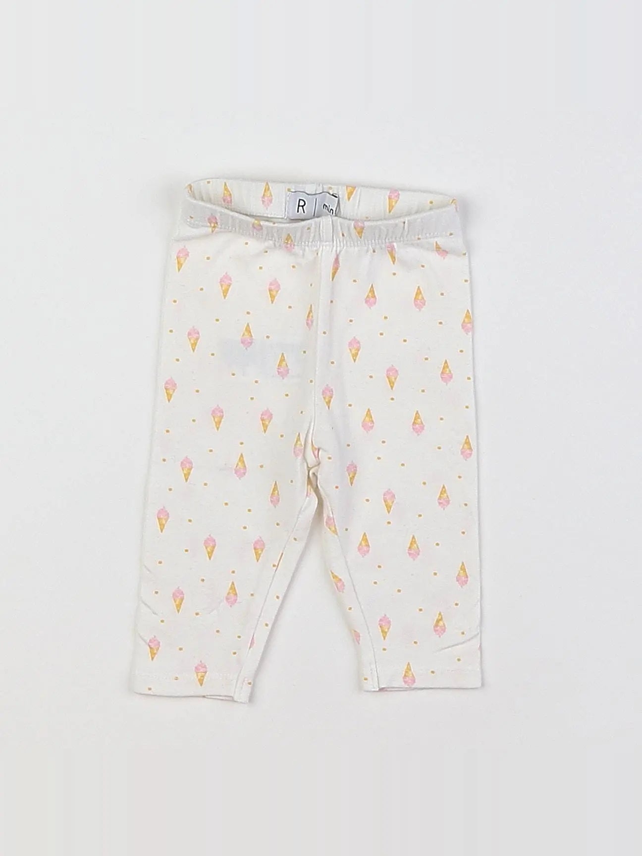 La Redoute - legging blanc - 1 mois