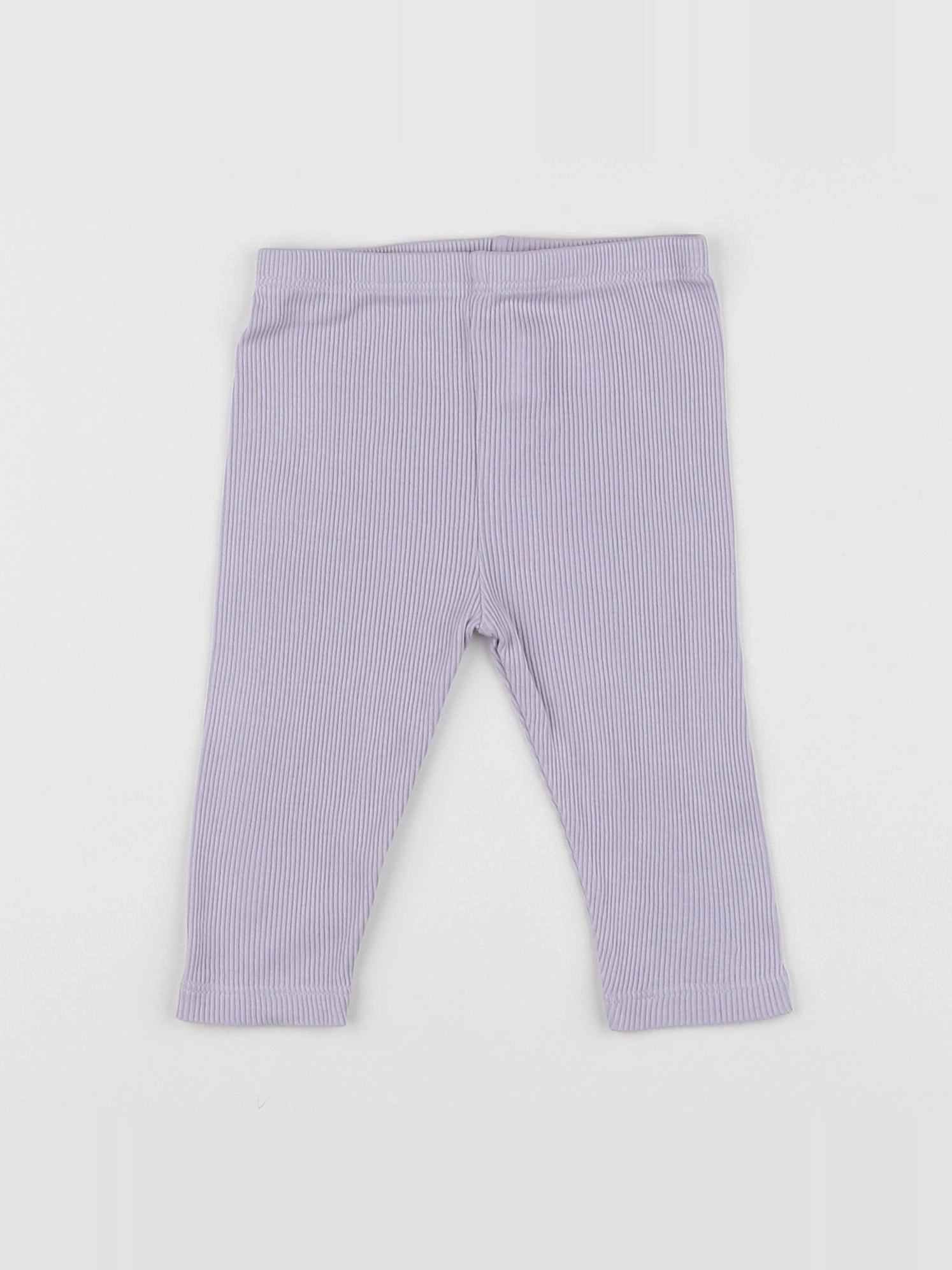 Boutchou - legging violet - 3 mois