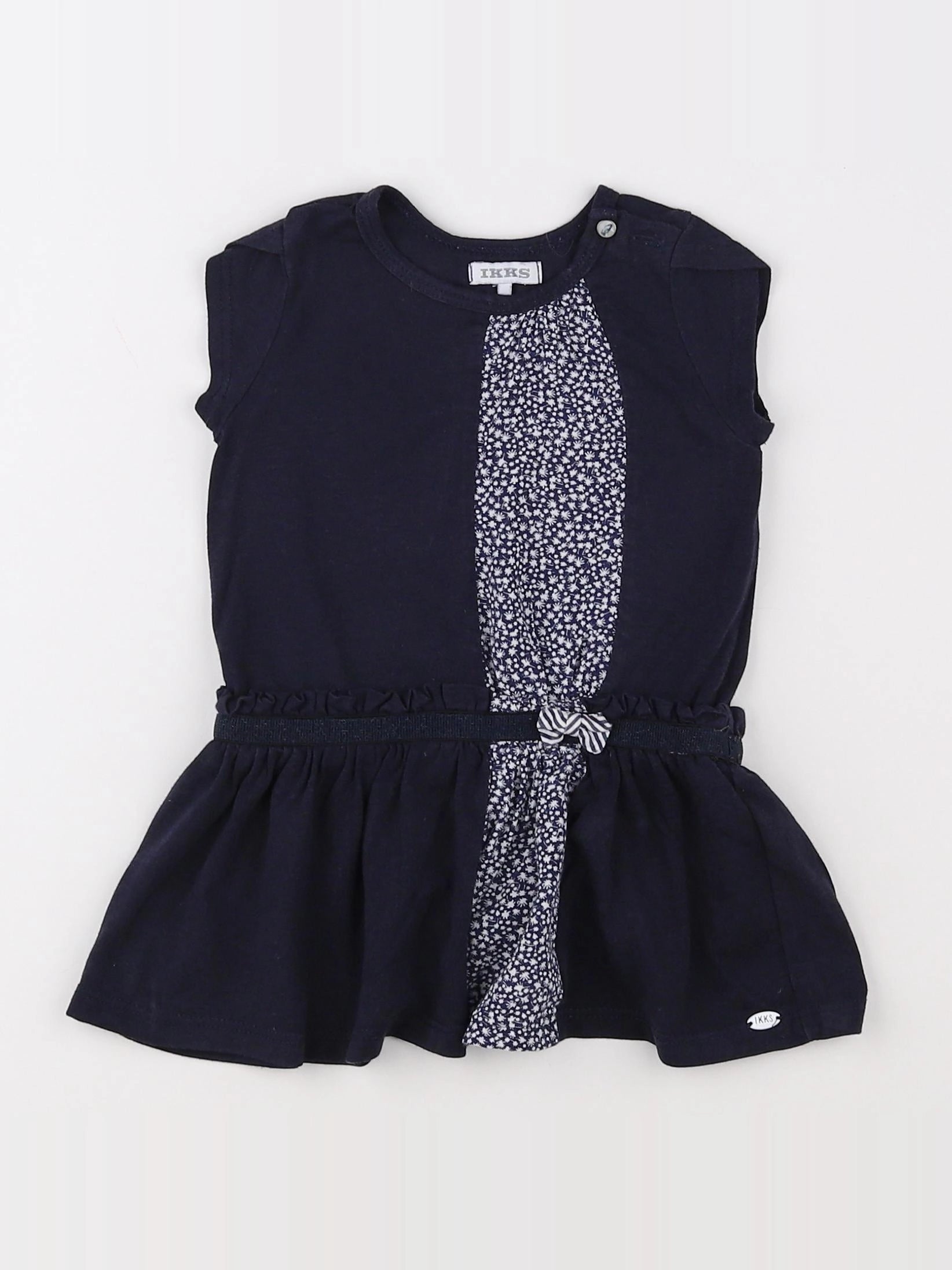 IKKS - robe noir - 12 mois