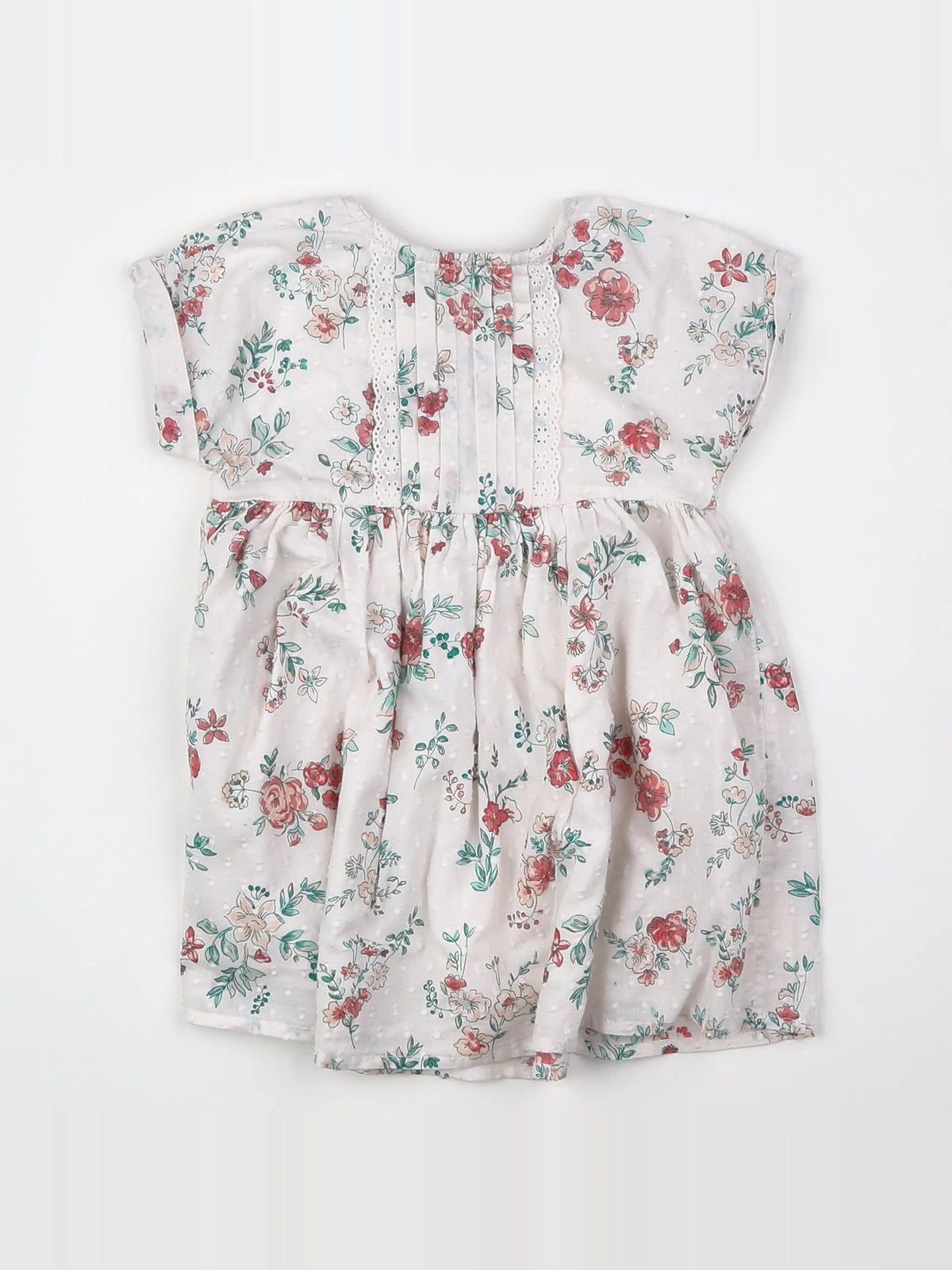 Tape à l'oeil - robe blanc - 9 mois