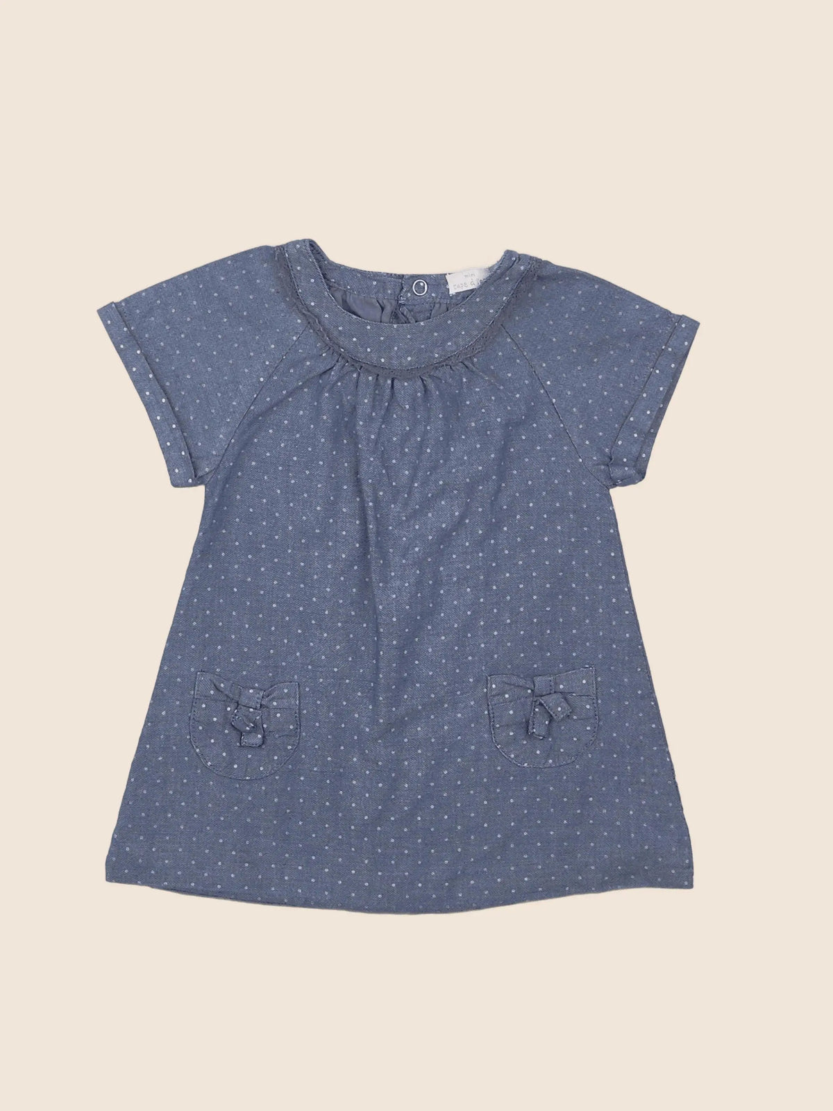 Tape à l'oeil - robe bleu - 9 mois