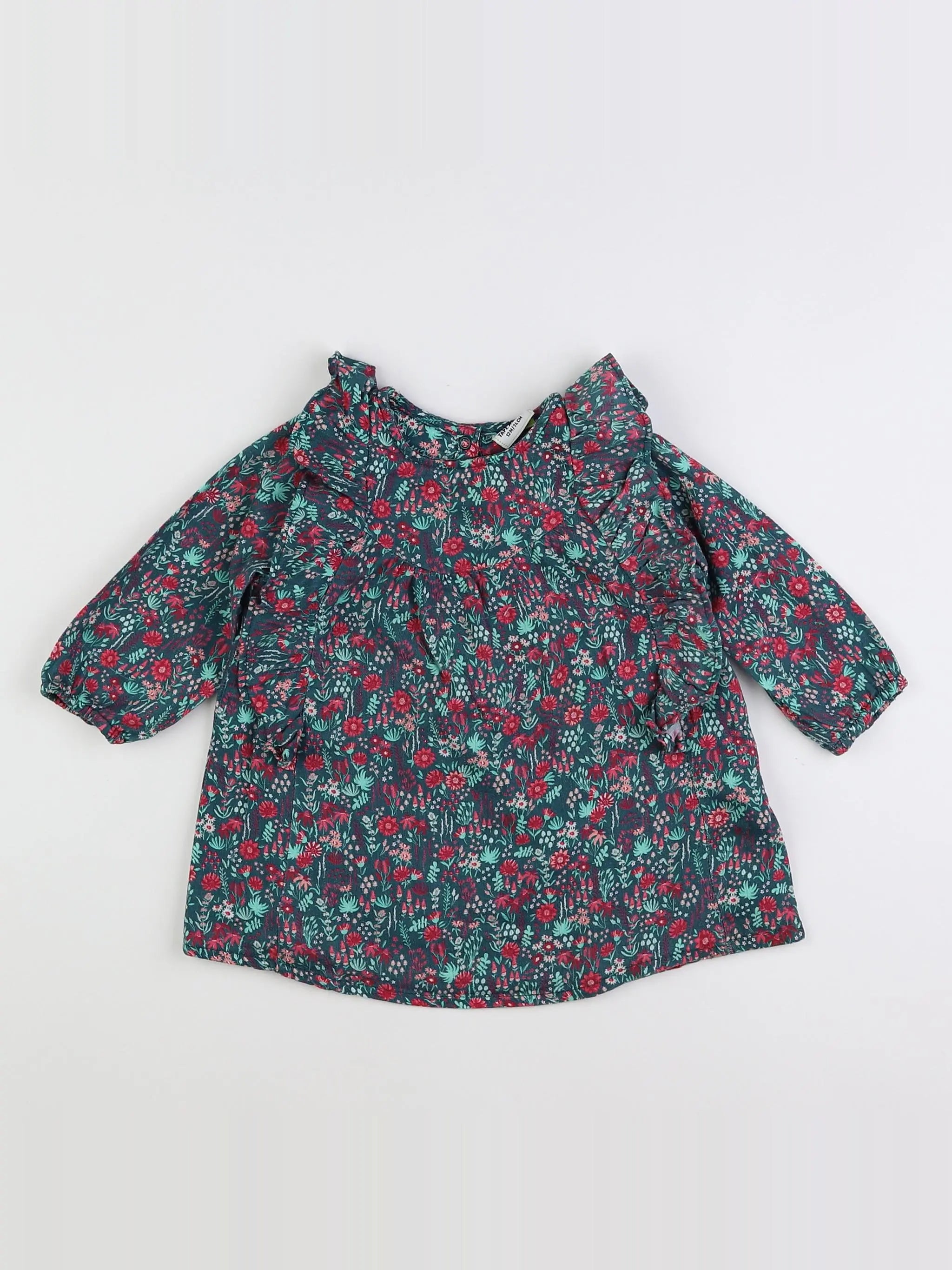 Tape à l'oeil - robe multicolore - 12 mois