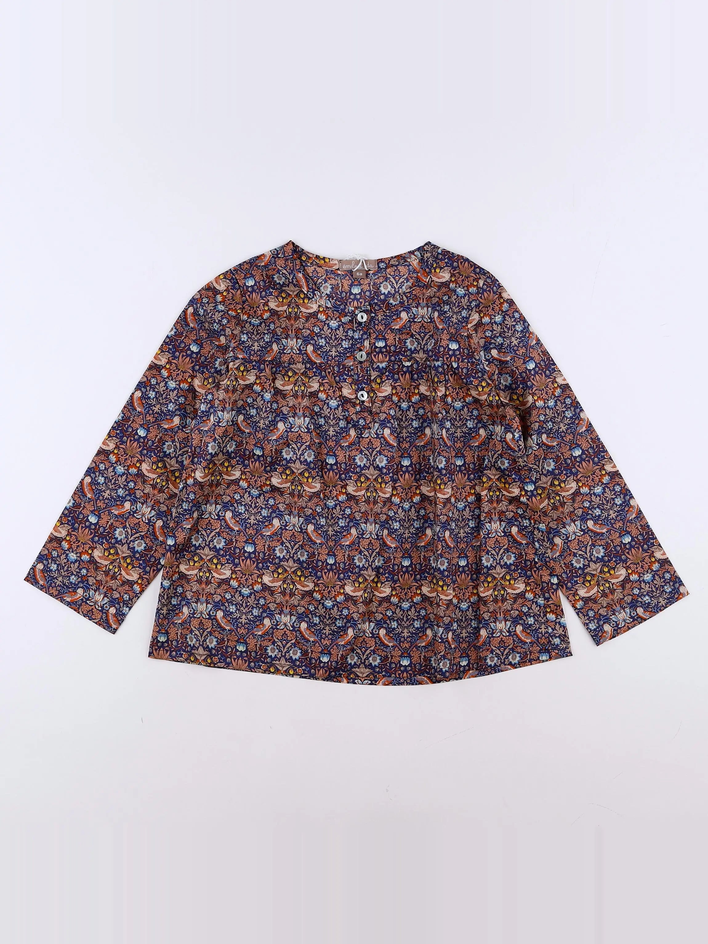 Emile et Ida - blouse multicolore (état neuf) - 18 mois