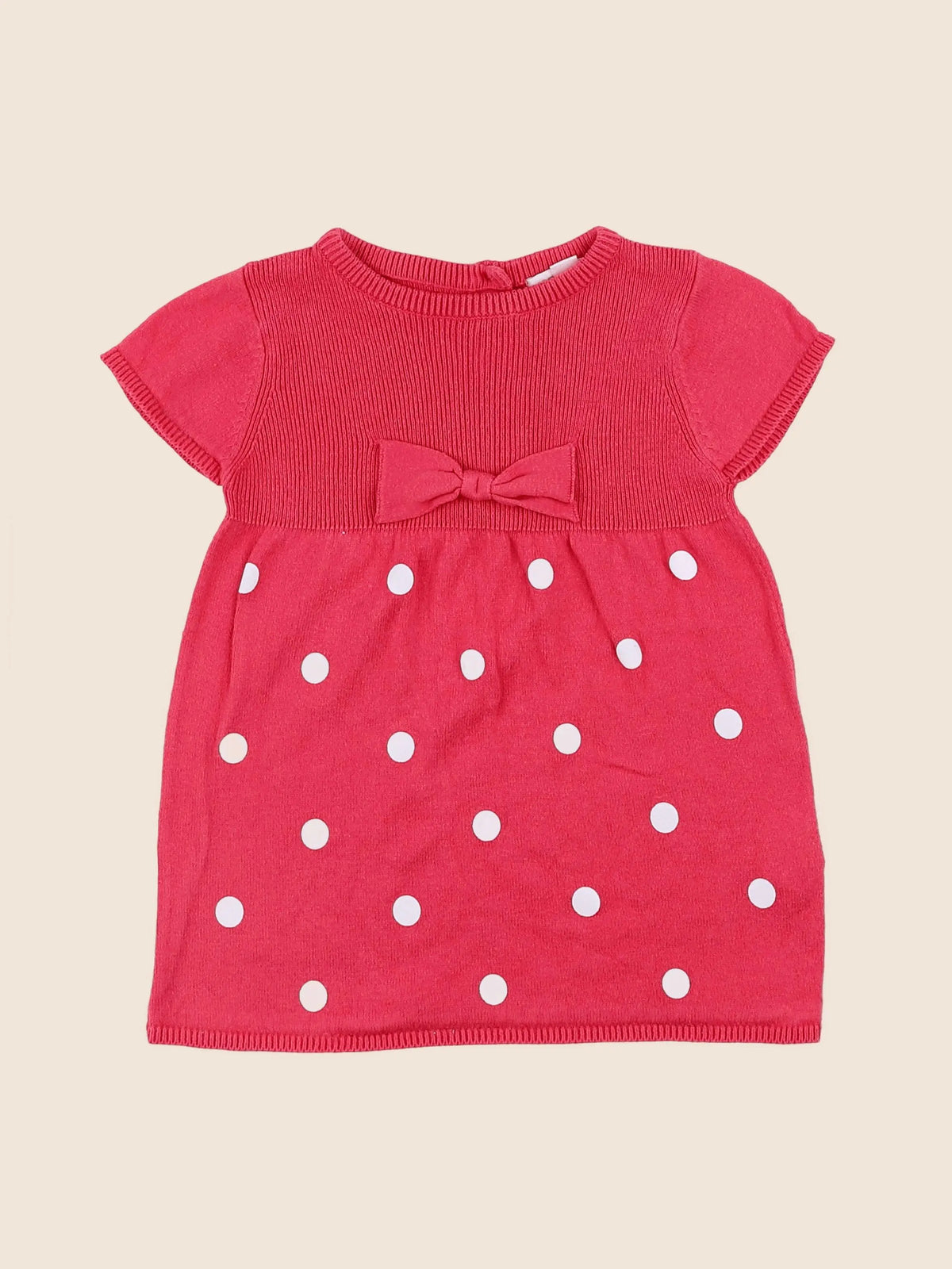 Vertbaudet - robe rose - 12 mois