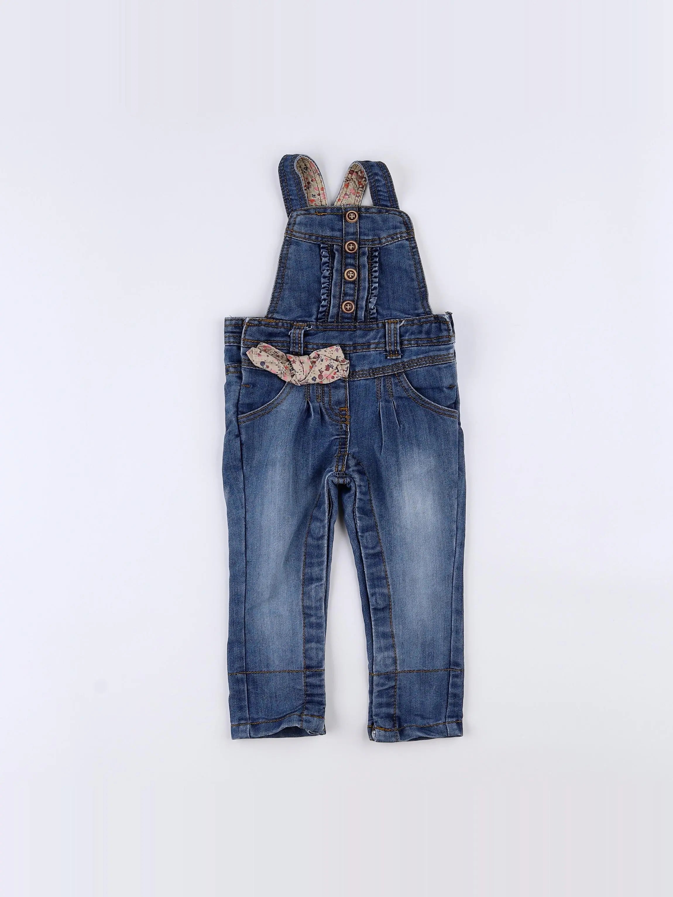 Tape à l'oeil - salopette bleu - 12 mois