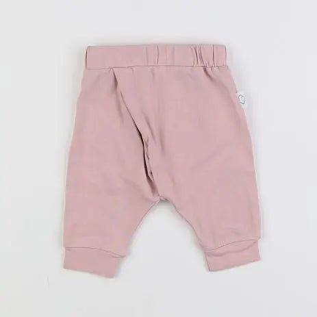 Vertbaudet - pantalon rose - 3 mois