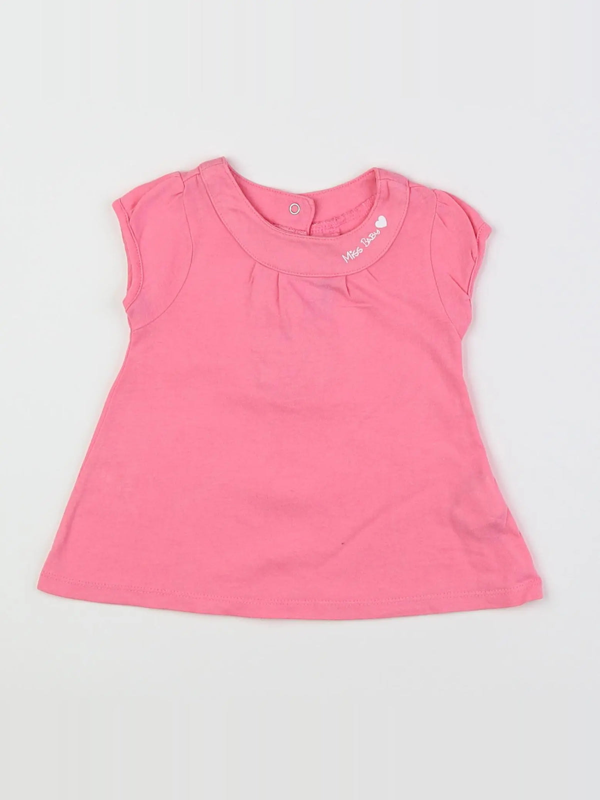 Tape à l'oeil - tee-shirt rose - 6 mois