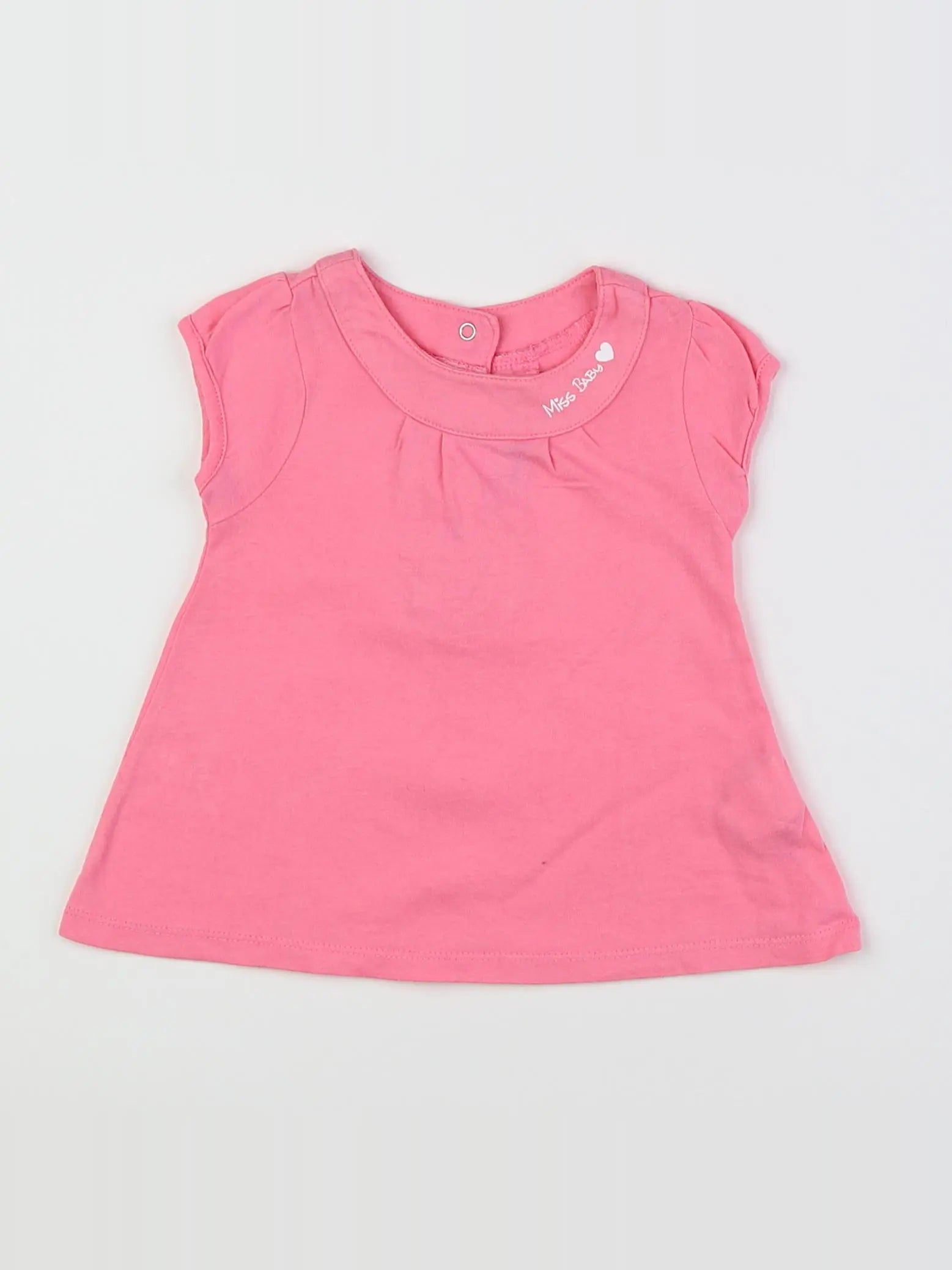 Tape à l'oeil - tee-shirt rose - 6 mois