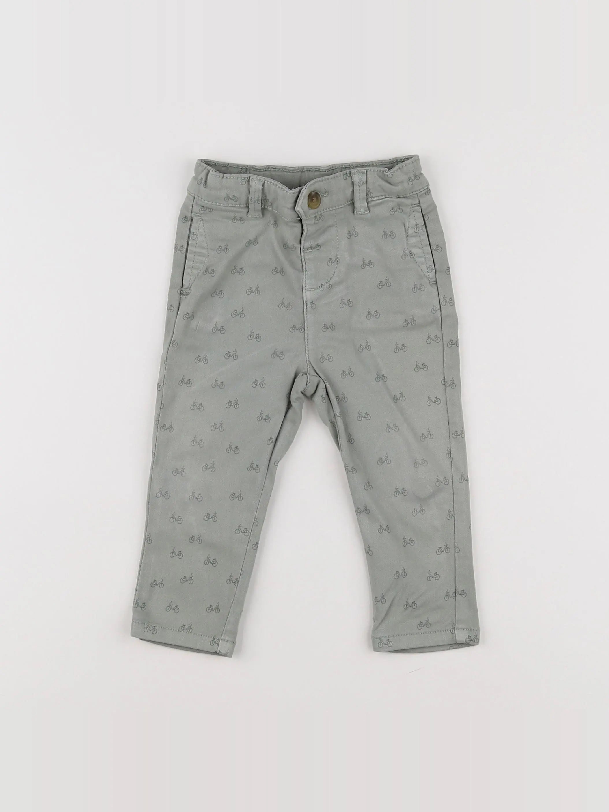 Tape à l'oeil - pantalon vert - 12 mois