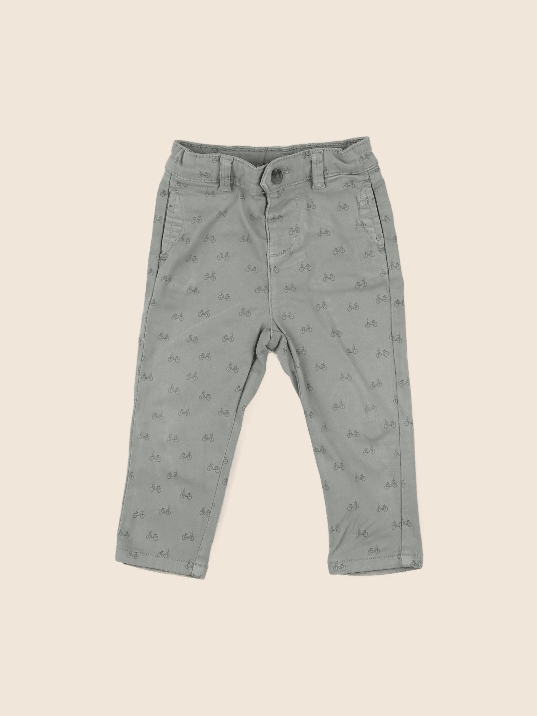 Tape à l'oeil - pantalon vert - 12 mois