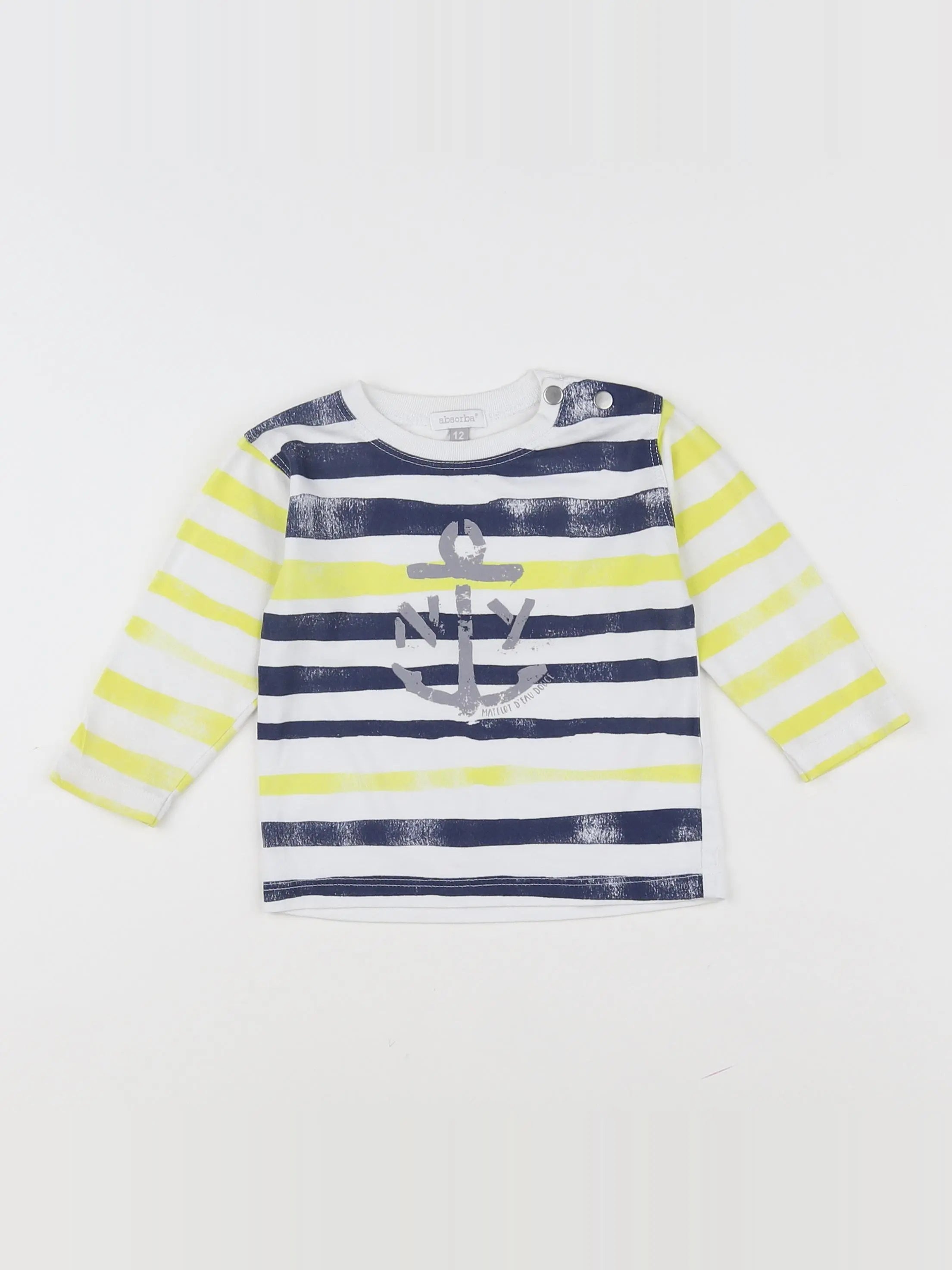 Absorba - tee-shirt multicolore - 12 mois