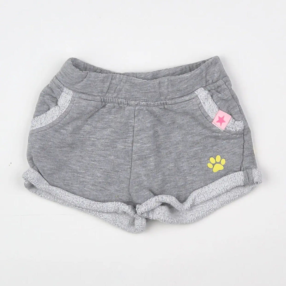 Vertbaudet - short gris - 6 mois