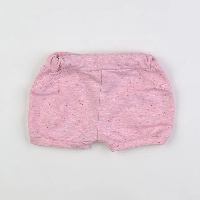 Vertbaudet - short rose - 3 mois
