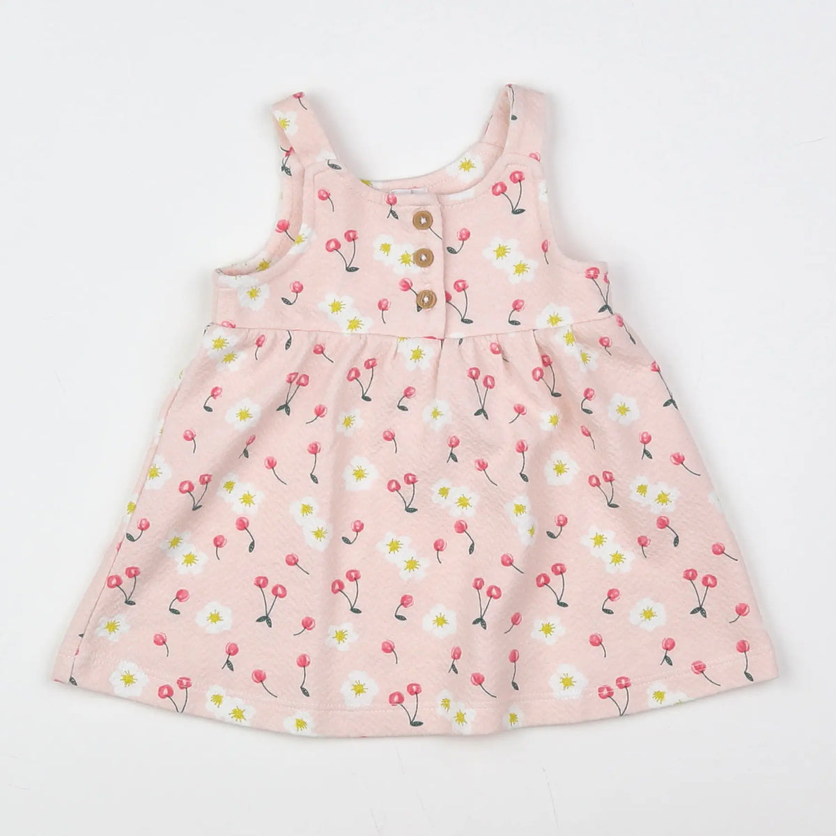 Vertbaudet - robe rose - 3 mois