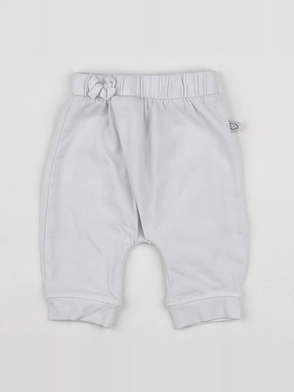 Vertbaudet - pantalon blanc - 1 mois