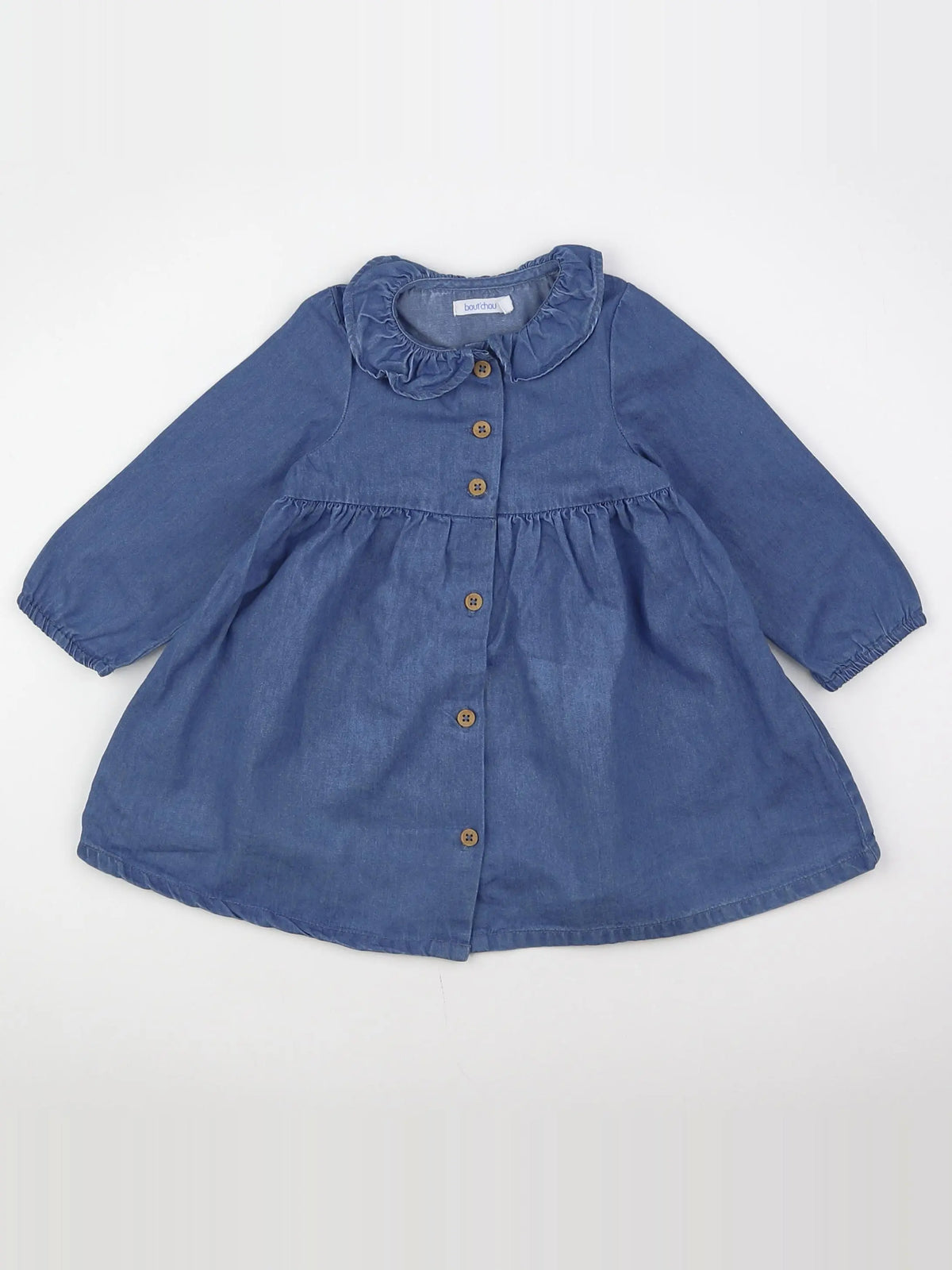 Boutchou - robe bleu - 6 mois