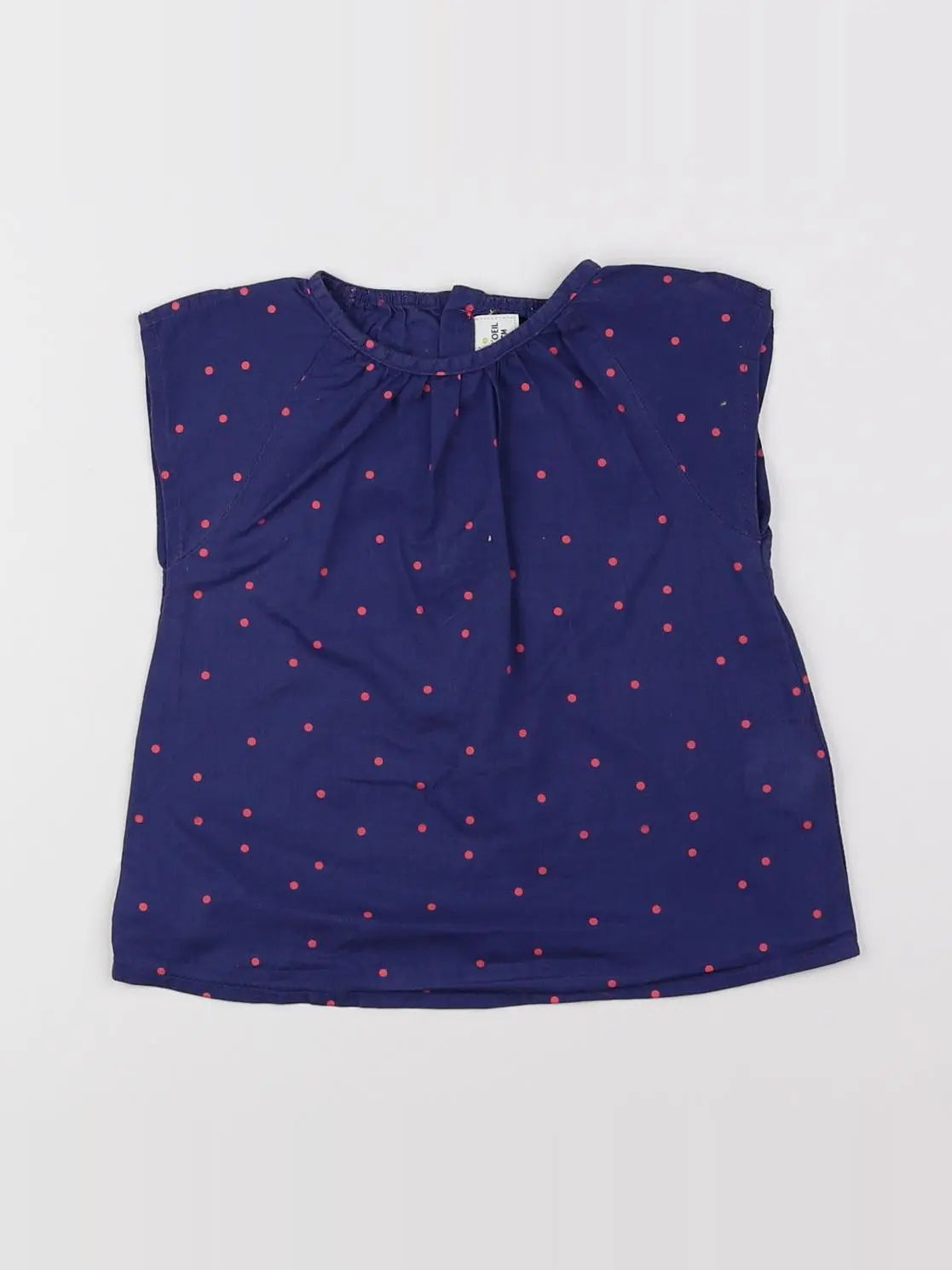 Tape à l'oeil - blouse bleu - 18 mois