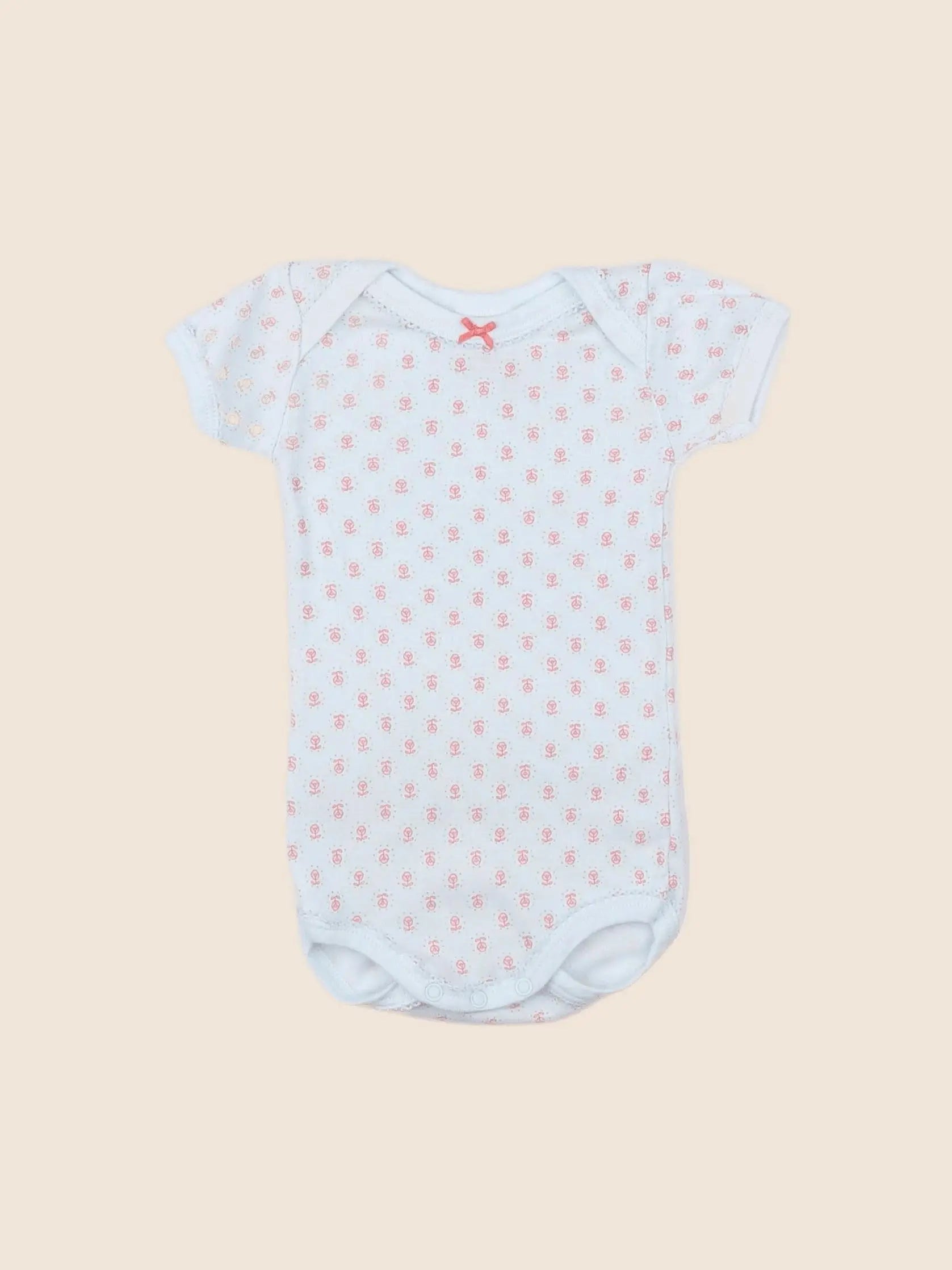 Petit Bateau - body bleu - 3 mois