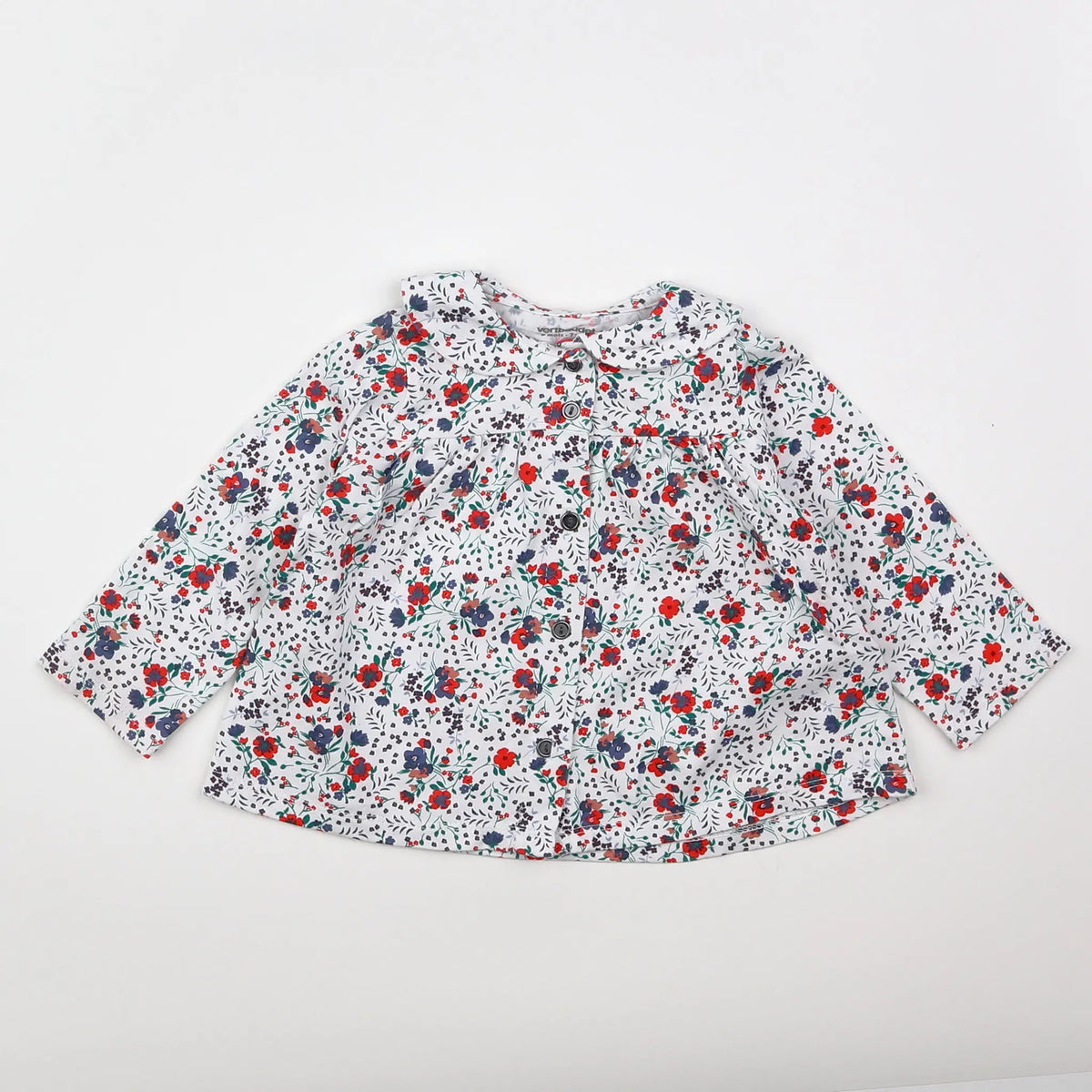 Vertbaudet - tee-shirt multicolore - 9 mois