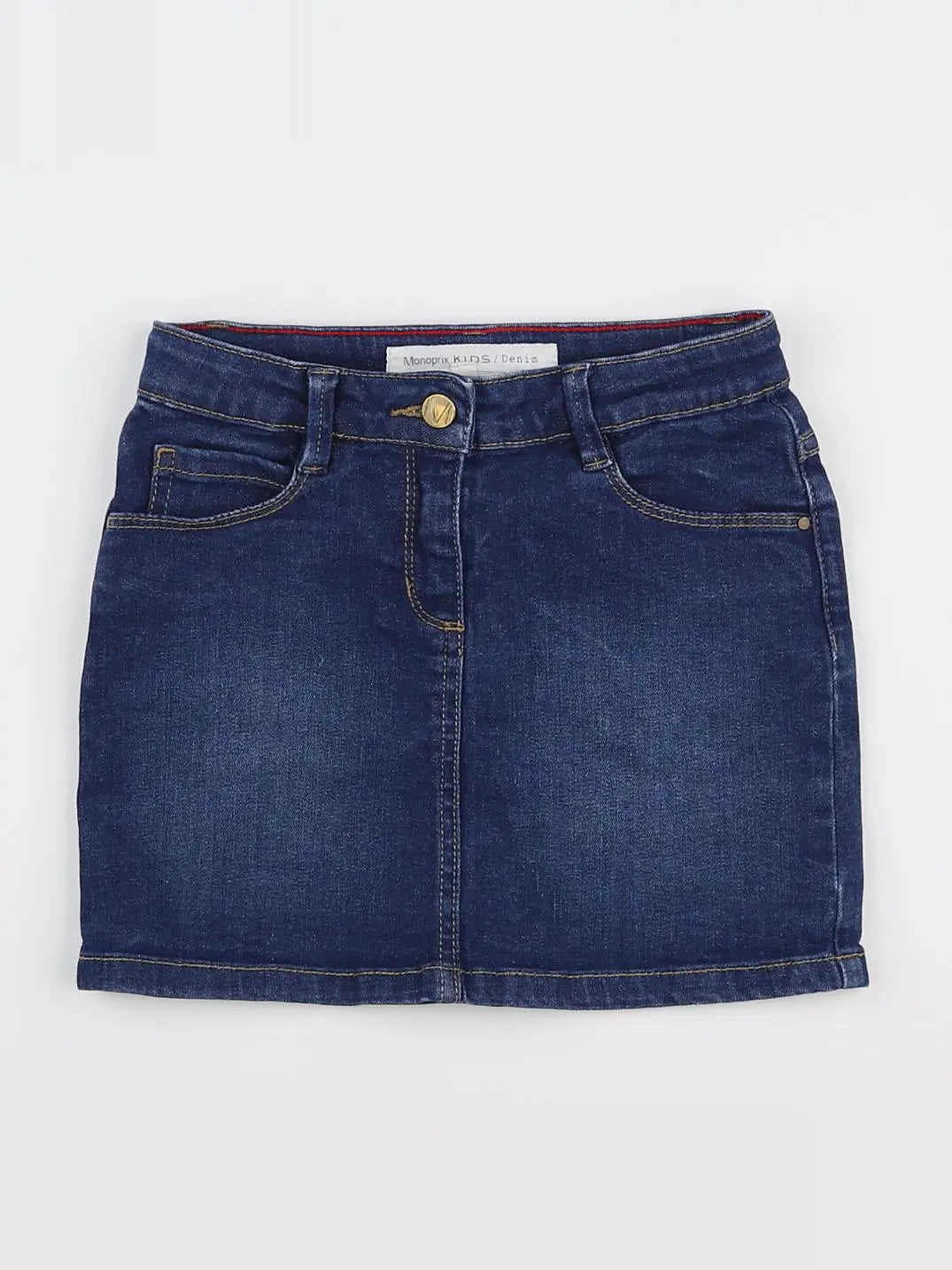 Monoprix - jupe bleu - 8 ans