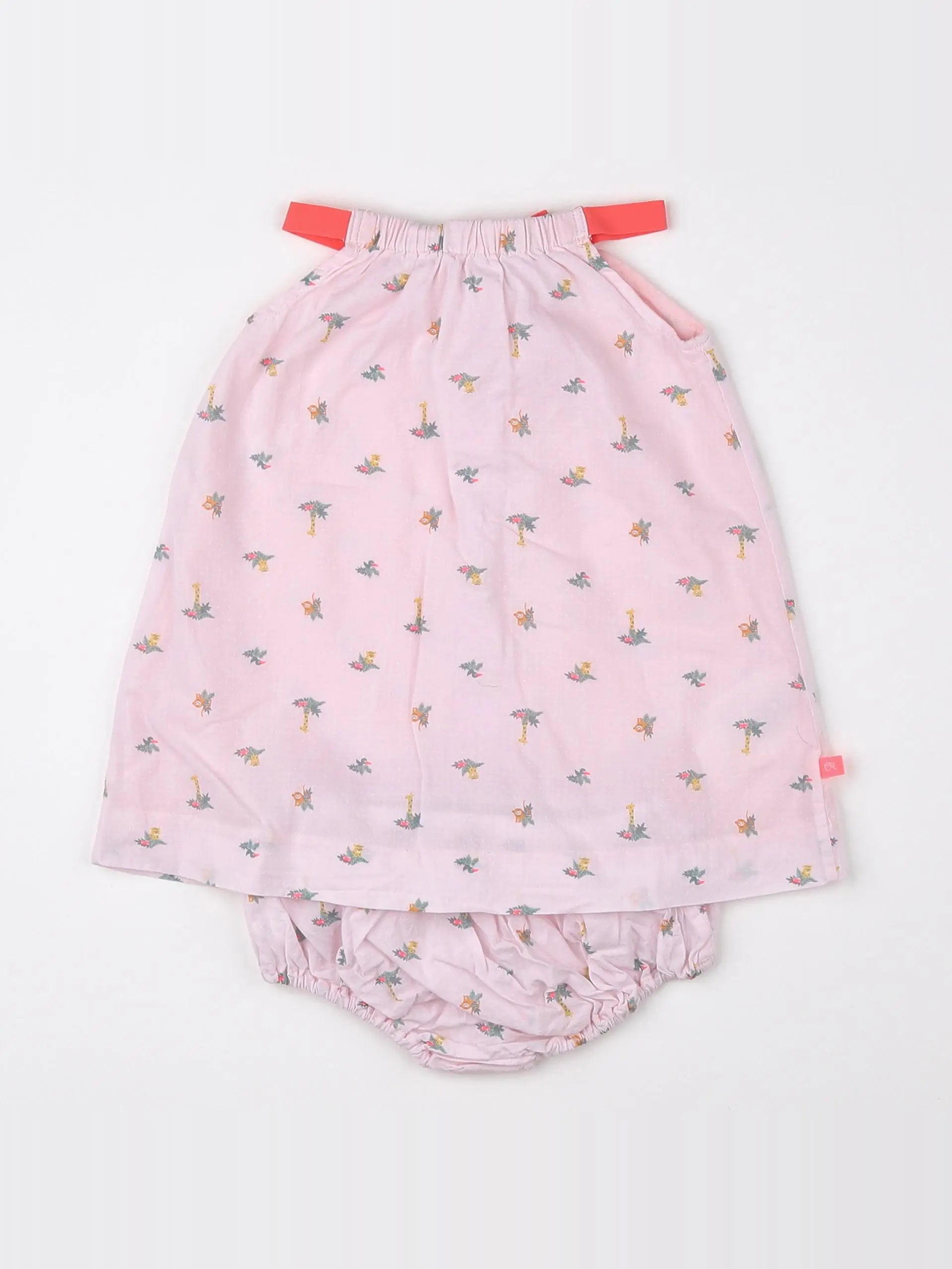 Cadet Rousselle - robe rose - 12 mois