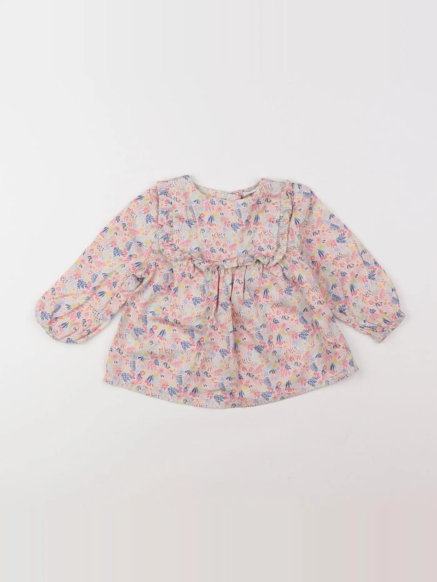 Tape à l'oeil - blouse multicolore - 9 mois