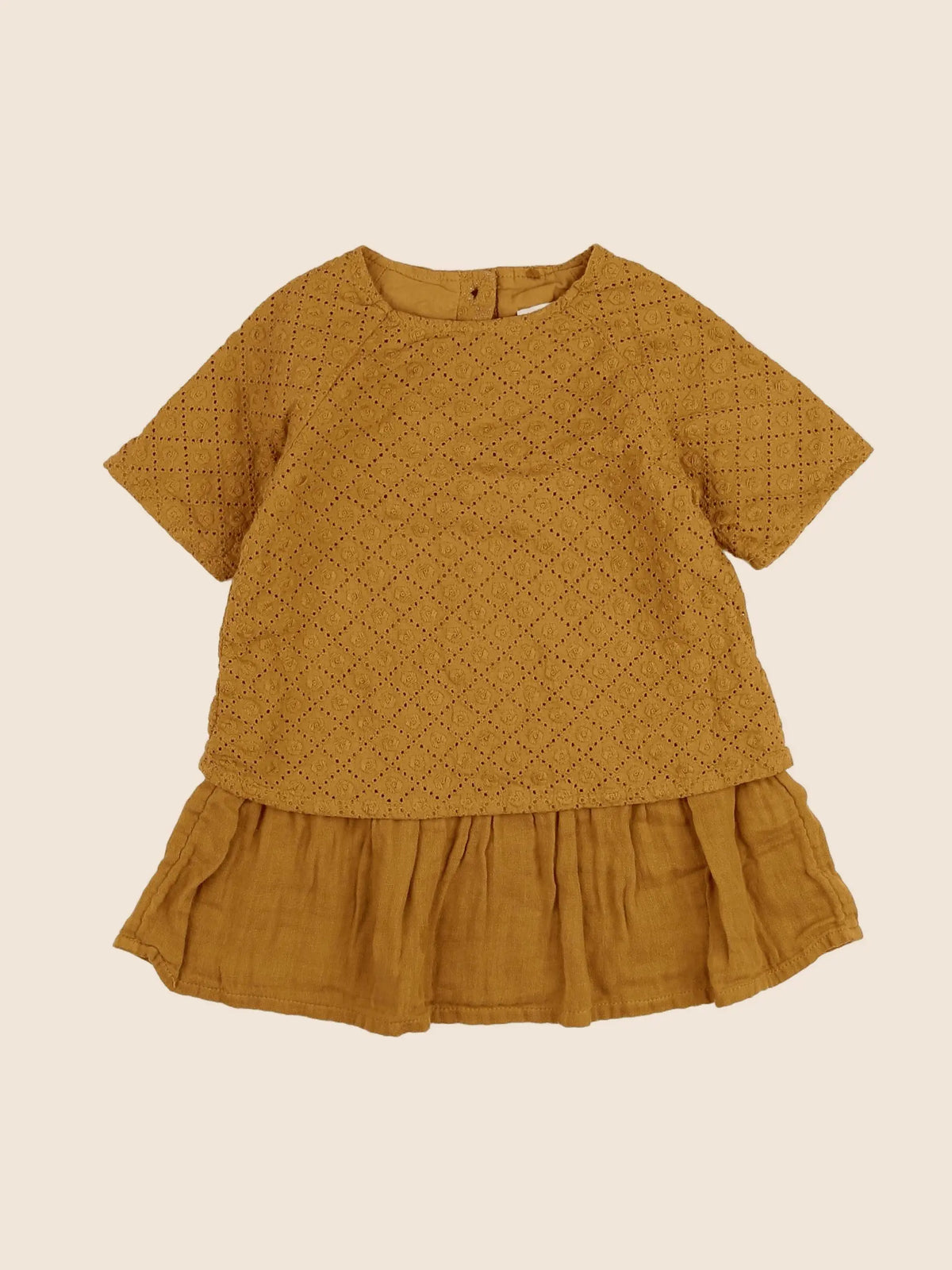 Boutchou - robe jaune - 18 mois
