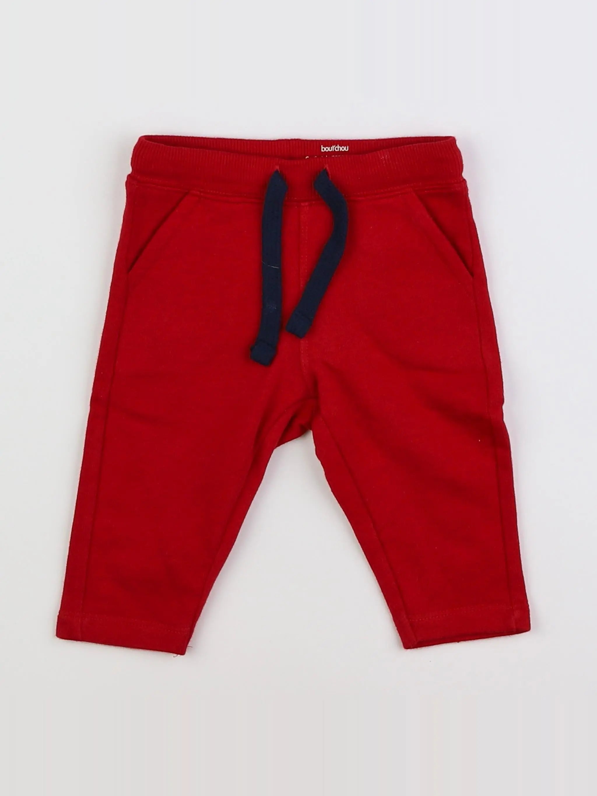 Boutchou - jogging rouge - 6 mois